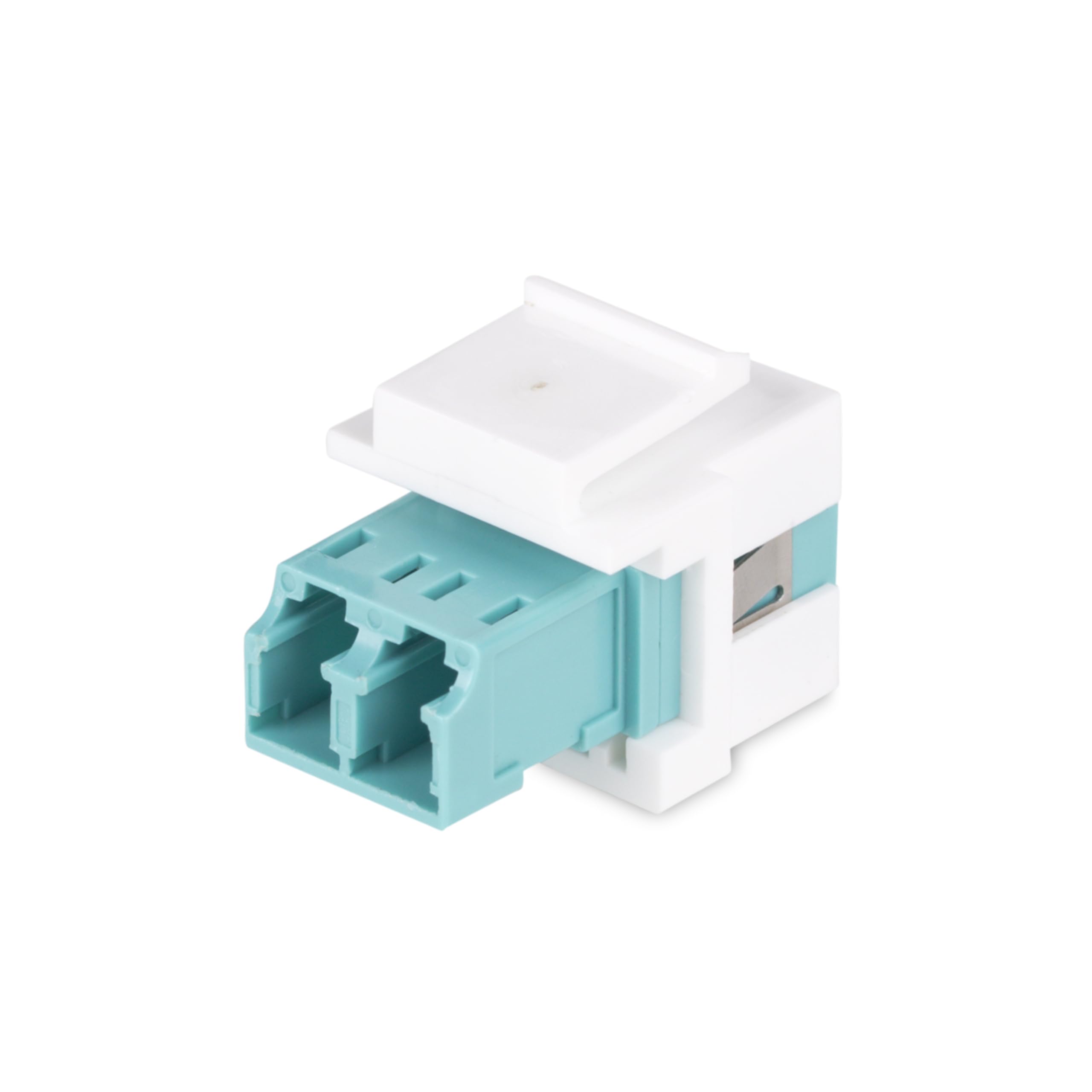 StarTech LC Fiber Coupler - LC/UPC Duplex Keystone Jack for Network Patch Panels