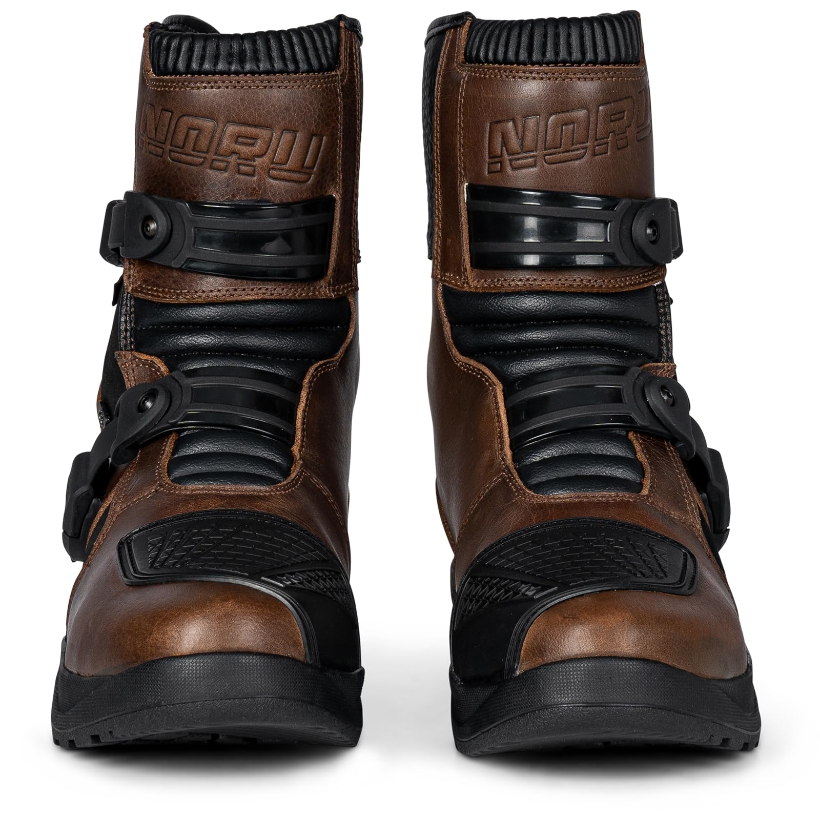 Noru Hakken Adventure Waterproof Motorcycle Boots for Men & Women - Durable Riding Boots with Slip-Resistant Sole - Perfect for Off-Road, Touring & Commuting