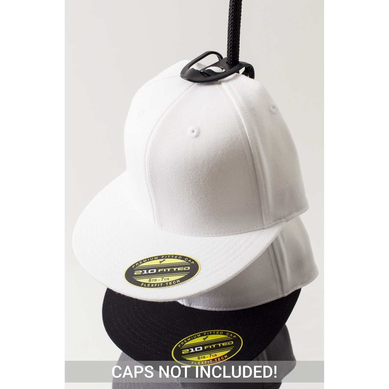 18-Slot Cap Rack Organizer - Baseball Hat Storage & Display for Closet, Bedroom, or Office - Perfect for Caps, Hats & Accessories