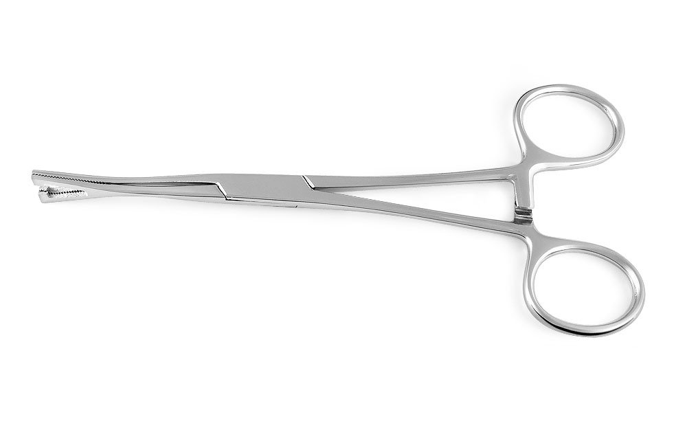Pennington Forceps 6 Inch Surgical Clamp - Slotted Piercing Tool for Jewelry Making, Body Piercing & Tattoo Procedures | Professional Grade Stainless Steel Medical Instrument