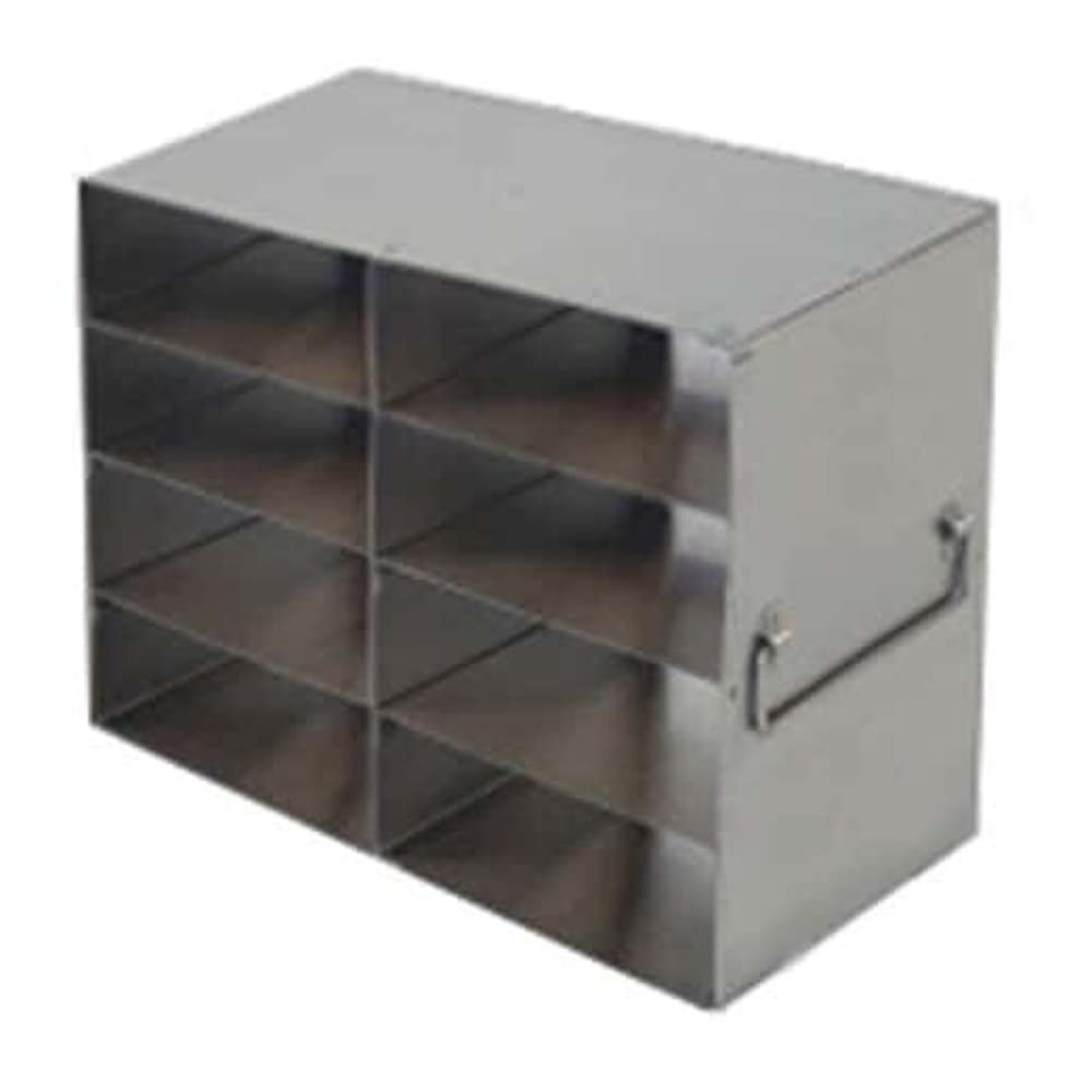 Argos PolarSafe RFH24A Upright Freezer Rack for Plastic Cryoboxes - Holds 8 Boxes | Laboratory Storage Organizer for Cryogenic Samples | Perfect for Biobanks, Research Labs & Medical Facilities