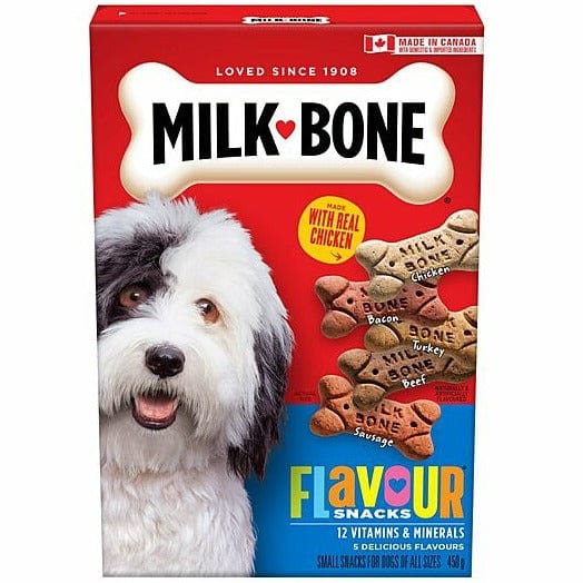 Milk Bone Flavor Dog Treats - Crunchy Biscuits for Training & Rewards - Perfect for Small, Medium & Large Dogs - All-Natural Ingredients for Healthy Snacking