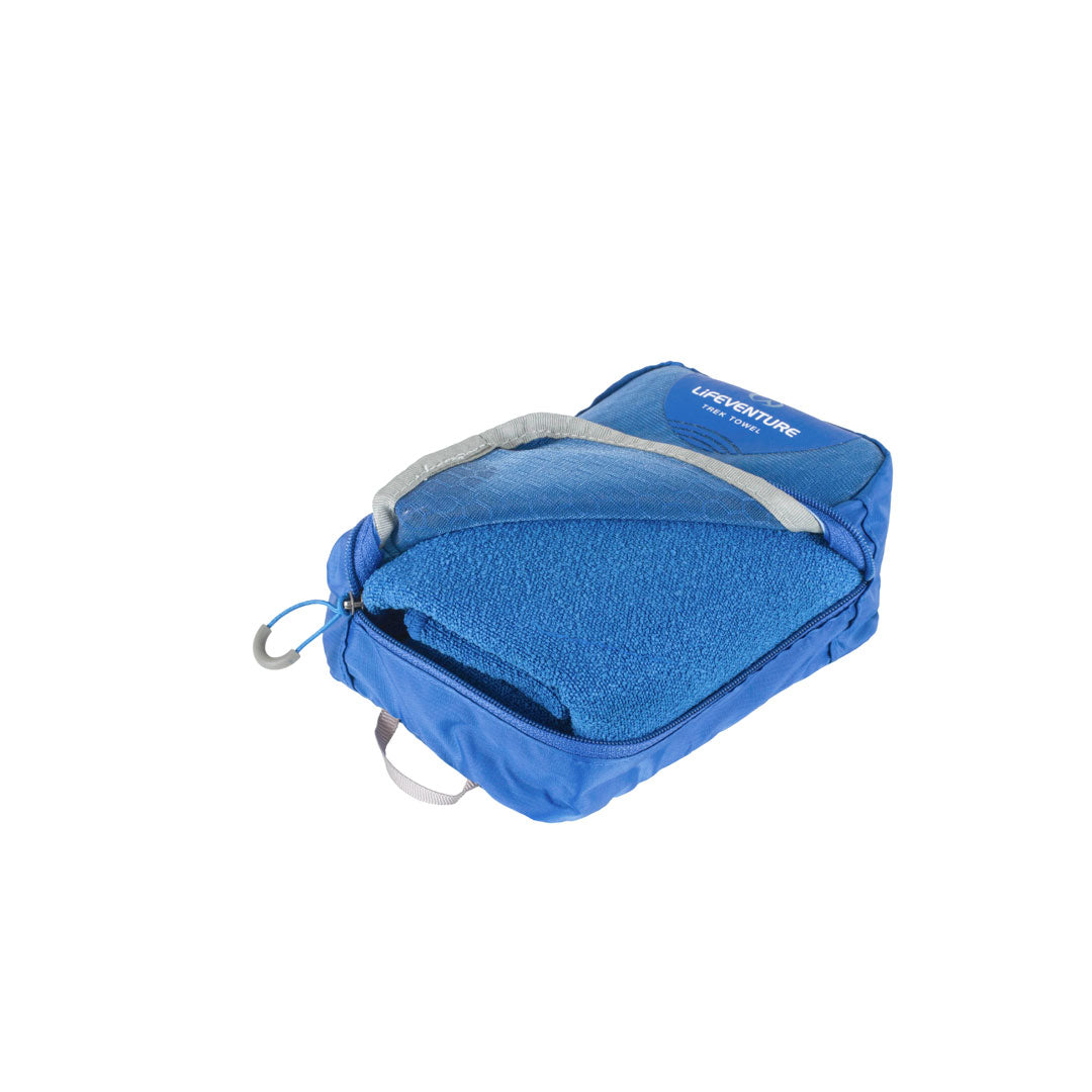 Lifeventure Large Microfiber Travel Towel - Ultra Absorbent, Quick Dry, Lightweight & Compact for Camping, Hiking, Gym & Beach