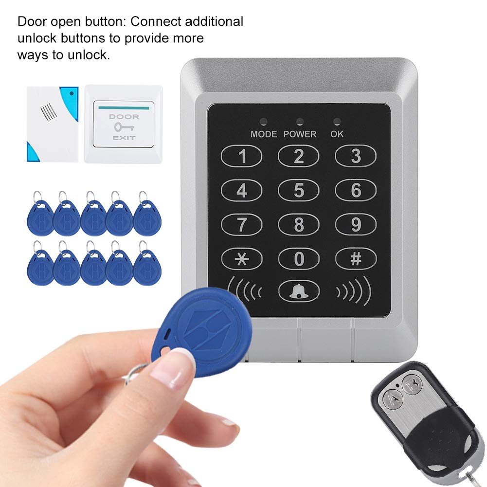 Sonew Smart Door Access Control System - Electric Magnetic Door Lock with Keypad, 180kg Magnetic Lock, Doorbell & Remote Control for Home & Office Security | Ideal for Apartments, Gated Communities & Business Entrances