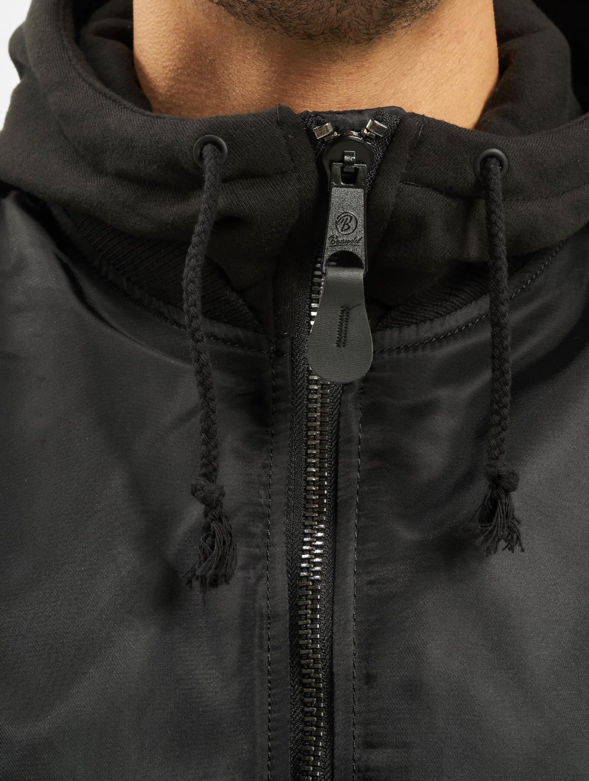 Men's MA1 Sweat Hooded Jacket - Olive & Gray Bomber Jacket for Casual Wear, Street Style & Outdoor Activities | Lightweight, Comfortable & Stylish Men's Outerwear