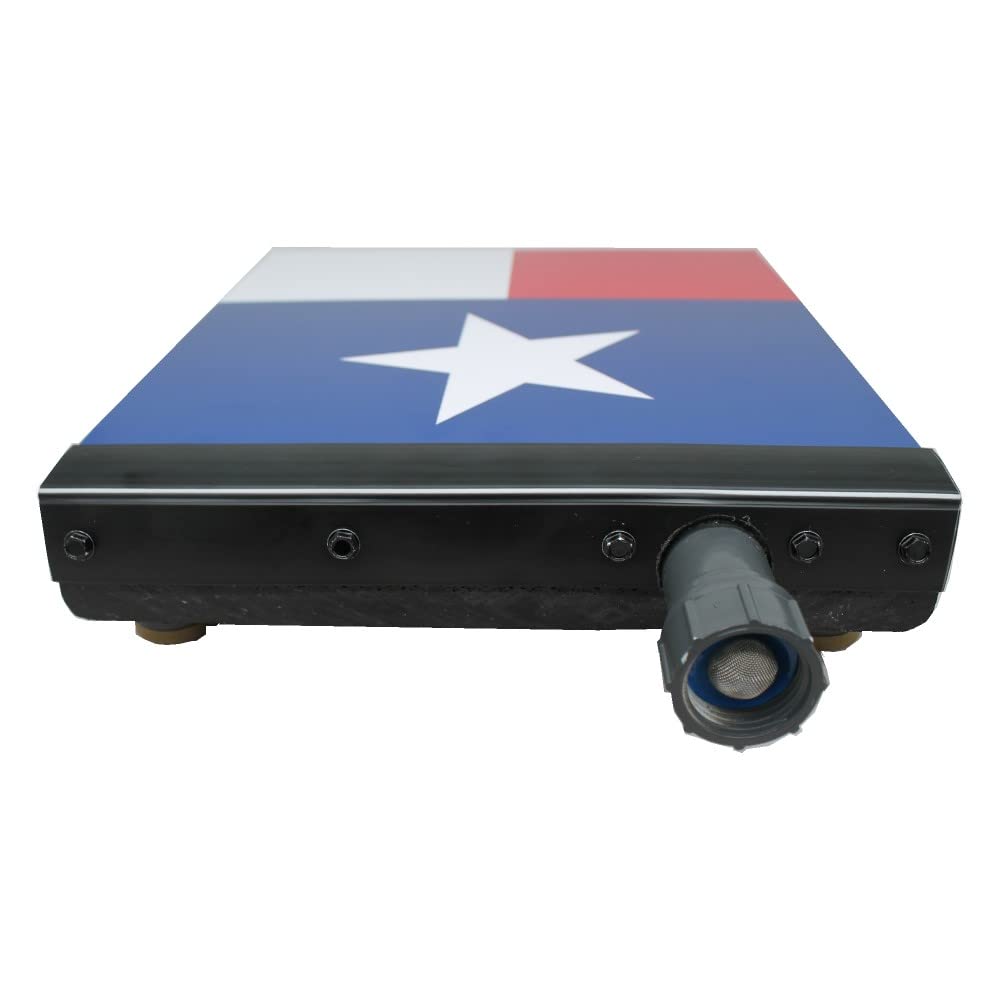 Automatic Swimming Pool Filler & Water Leveler with Texas Flag Design | Made in USA | Perfect for In-Ground & Above Ground Pools