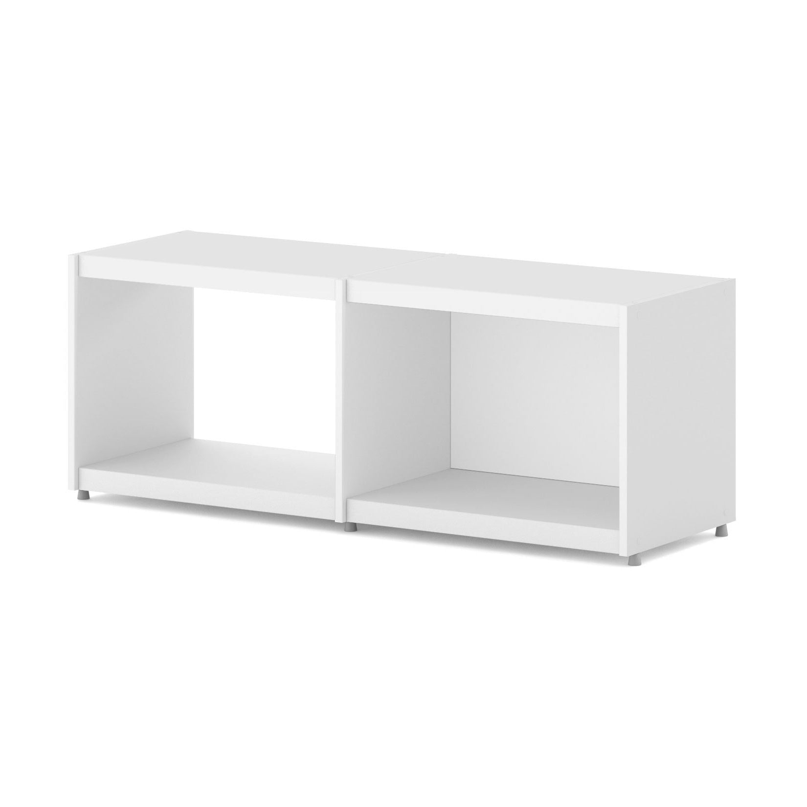 YOMO Modular Bookshelf 2x1 - Modern Stackable Bookcase for Home & Office - Perfect for Living Room, Bedroom, Study or Office Organization