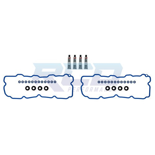 Fel Pro 6.6L LB7 Duramax Valve Cover Gasket Set (Without Injector Seals) - High-Performance Replacement for Duramax Diesel Engines - Ideal for Engine Repairs & Maintenance