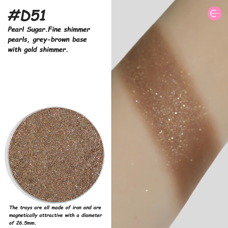 WOSUPRE Chameleon All-In-One DIY Eyeshadow Palette - Customizable Makeup Kit for Professional & Everyday Use - Perfect for Travel, Parties, and Creative Looks