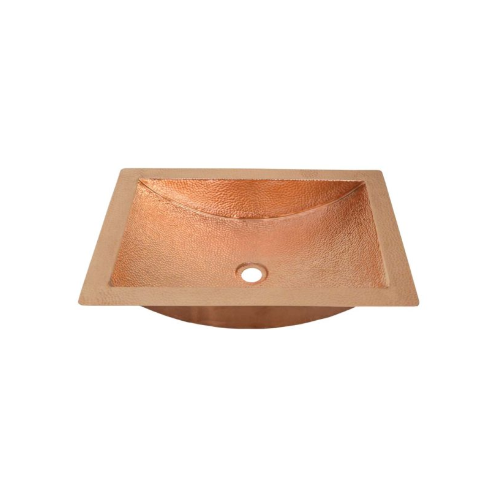 Avila Hand Hammered Copper Undermount Bathroom Sink by Native Trails - Elegant Farmhouse Style for Bathroom & Powder Room Vanity