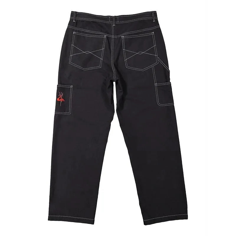 Quiksilver Tridagger Black Men's Stretch Surfing & Swimming Board Shorts - Perfect for Beach, Surfing, and Summer Water Sports