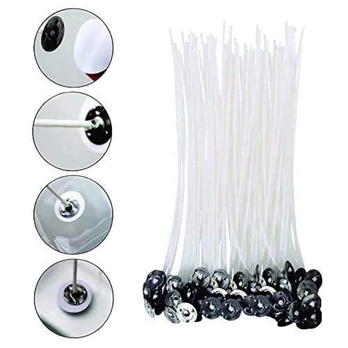 Premium 2 Inch Wax Coated Candle Wicks - 1000pcs Braided Cotton Wicks for DIY Candle Making | Perfect for Soy Wax, Beeswax & Paraffin Candles | Home Decor, Gifts & Aromatherapy Supplies