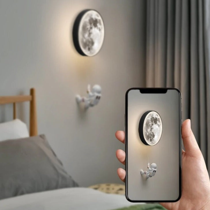 Astronaut Wall Light - LED Space-Themed Night Light for Kids & Adults | Perfect for Bedroom, Nursery & Home Decor | Explore the Cosmos in Style