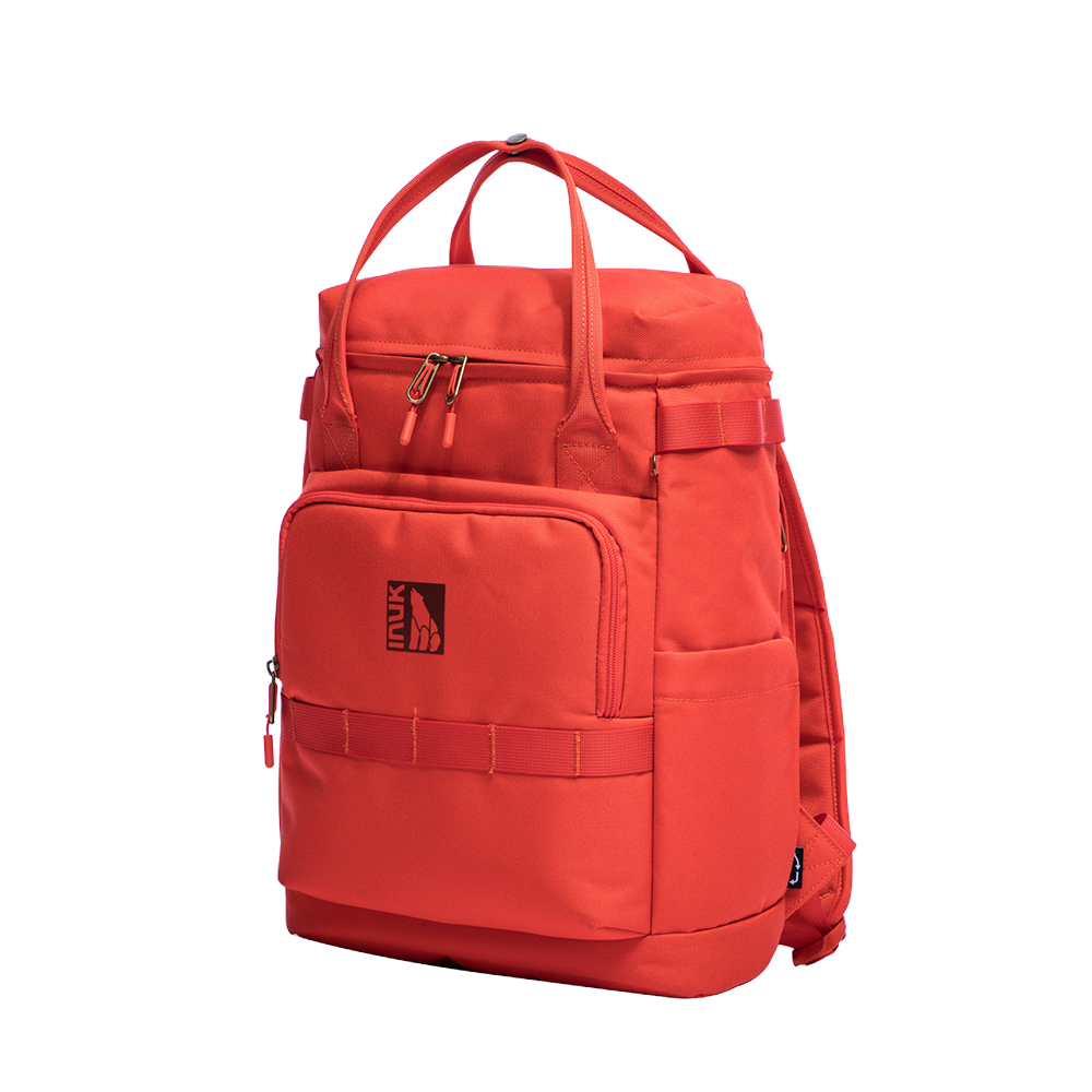 Eco-Friendly Recycled 19L Bucket Backpack - Lightweight & Durable for Hiking, Travel & Daily Commute