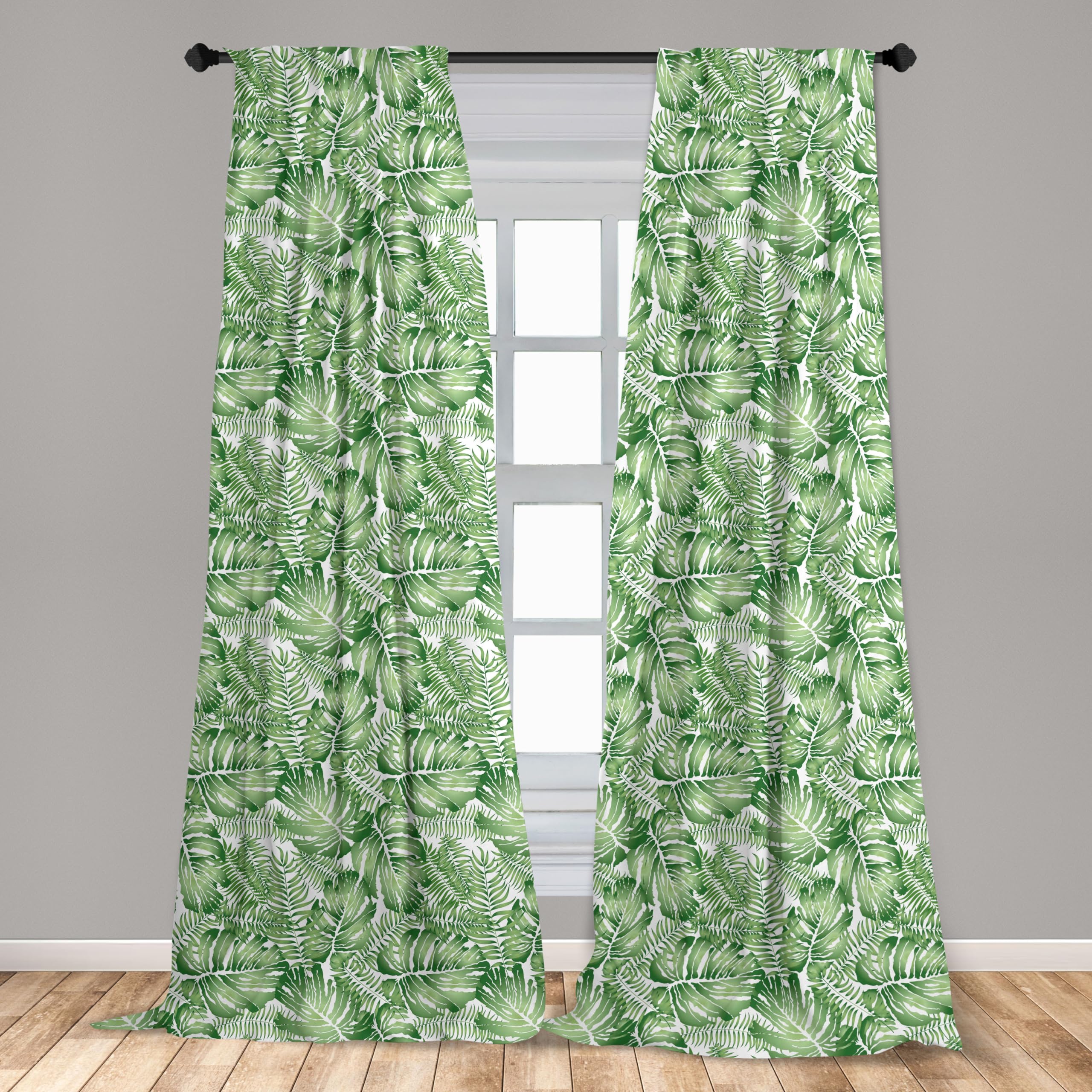 Ambesonne Tropical Curtains 28