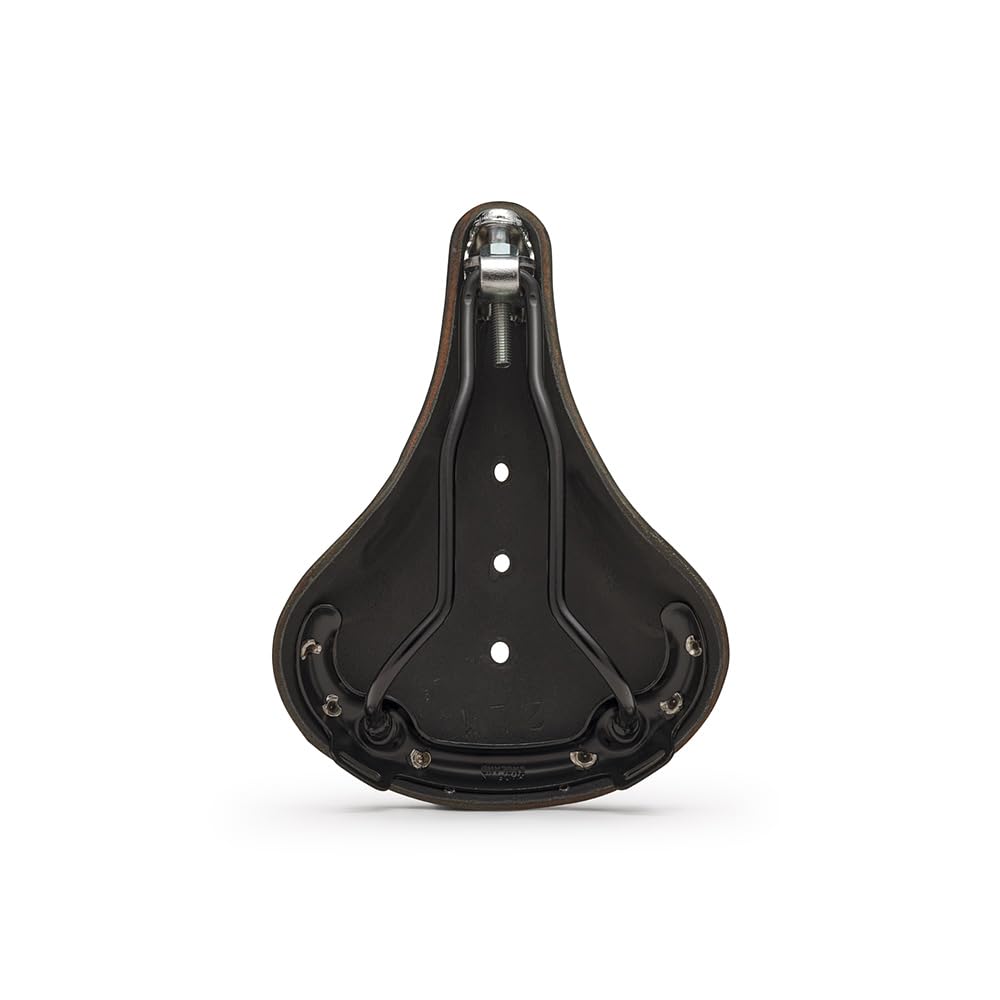Brooks England B17 Short-Nose Leather Bike Saddle - Premium Comfort for Urban & Touring Cycling - Perfect for Commuting & Long-Distance Rides