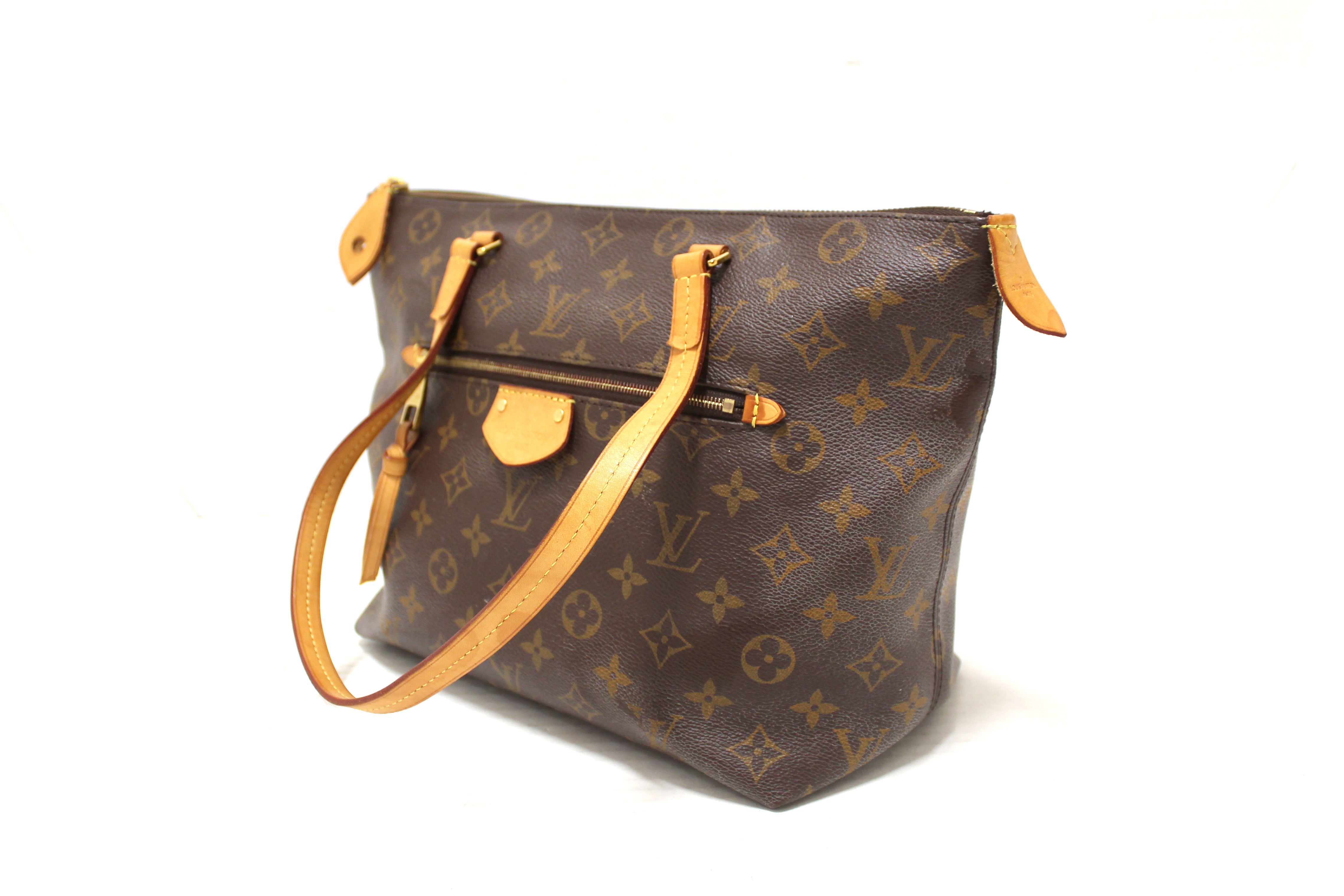 Authentic Louis Vuitton Classic Monogram Canvas Iena PM Shoulder Tote Bag for Women - Luxury Designer Handbag for Work, Travel & Everyday Use