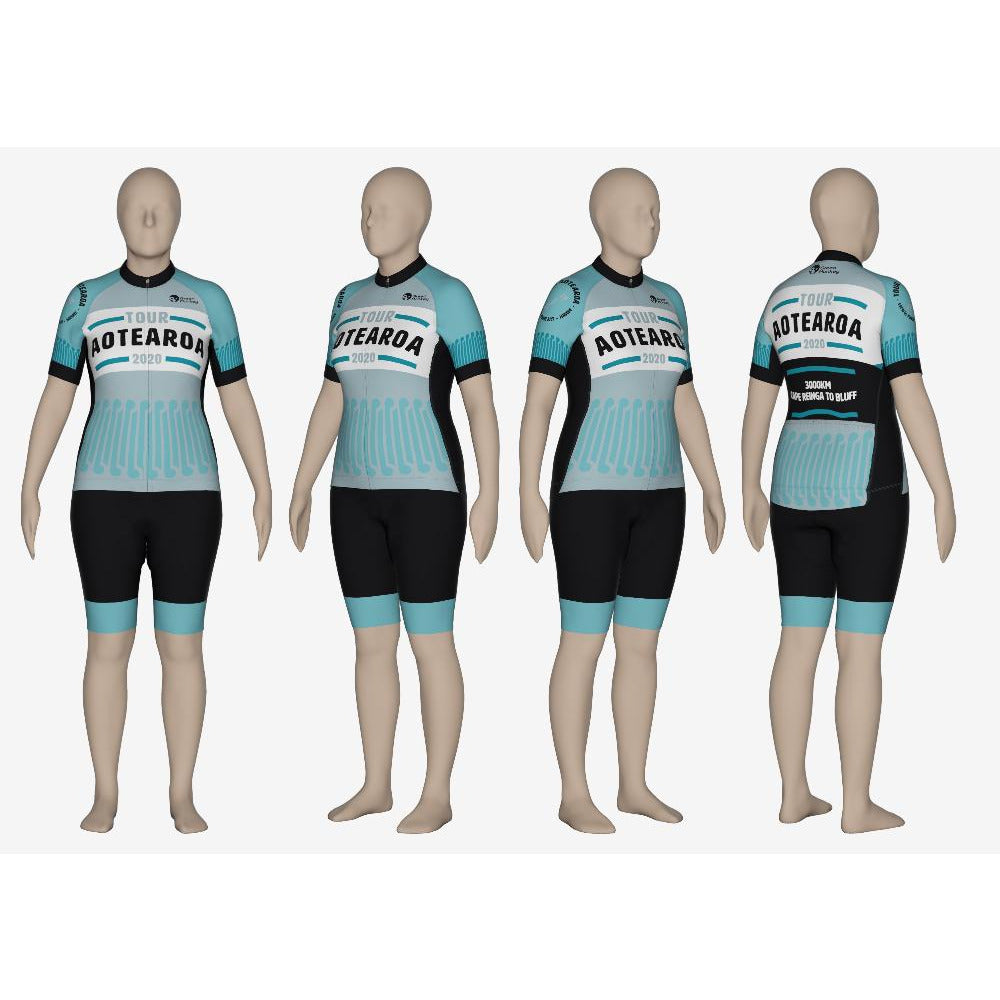 Future Koru Tour Aotearoa 2020 Women's Cycling Bib Shorts - High Performance Bike Shorts for Road & Mountain Biking