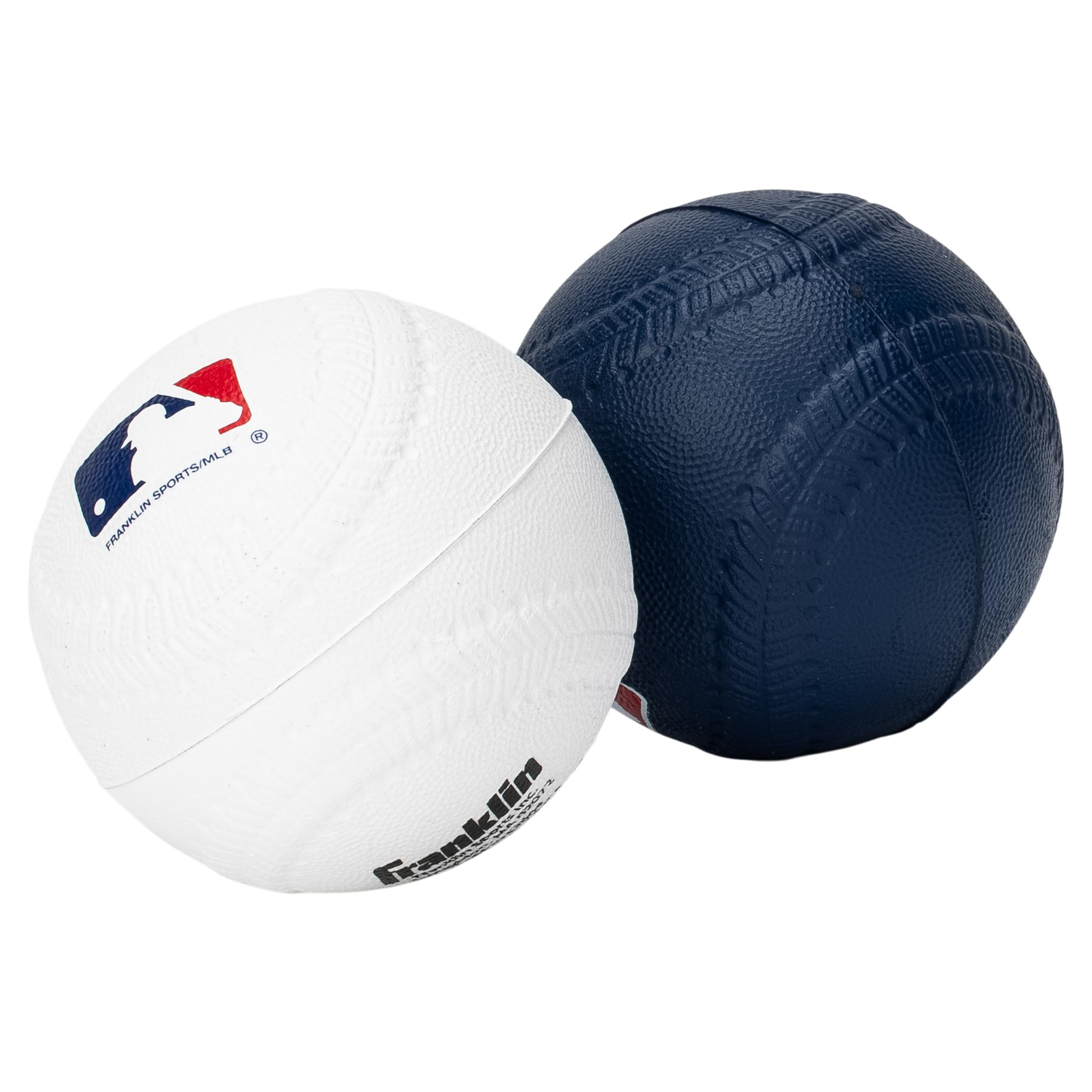 Franklin Sports Foam Baseballs - 3 Pack Soft Practice Balls for Kids Training | MLB Licensed | Safe for Indoor & Outdoor Use | Perfect for Backyard, Batting Cage & T-Ball Practice