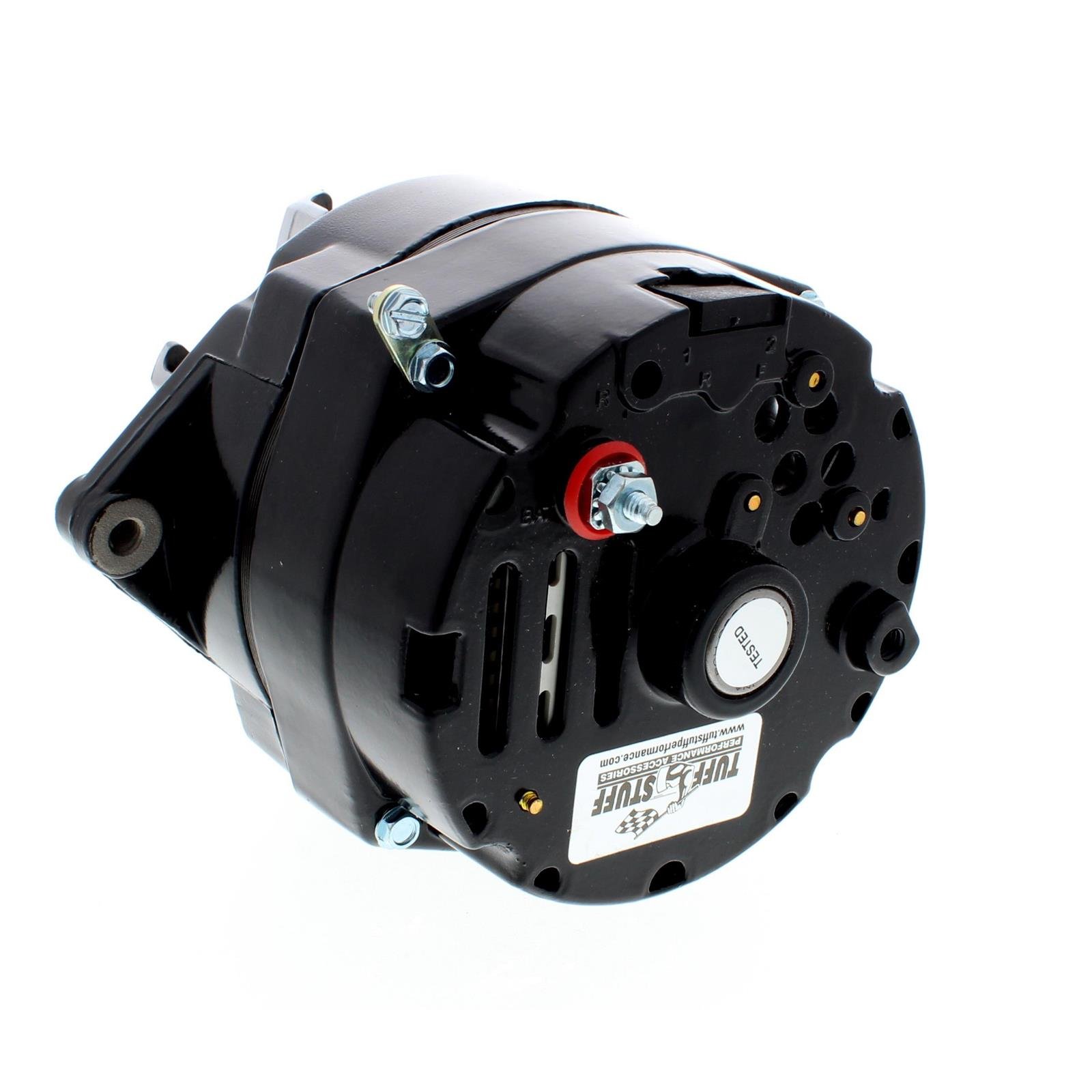 Tuff Stuff 7140ABULL Chrome 140 Amp High Output Alternator for GM Trucks & SUVs - Perfect for Off-Roading, Towing & Performance Upgrades