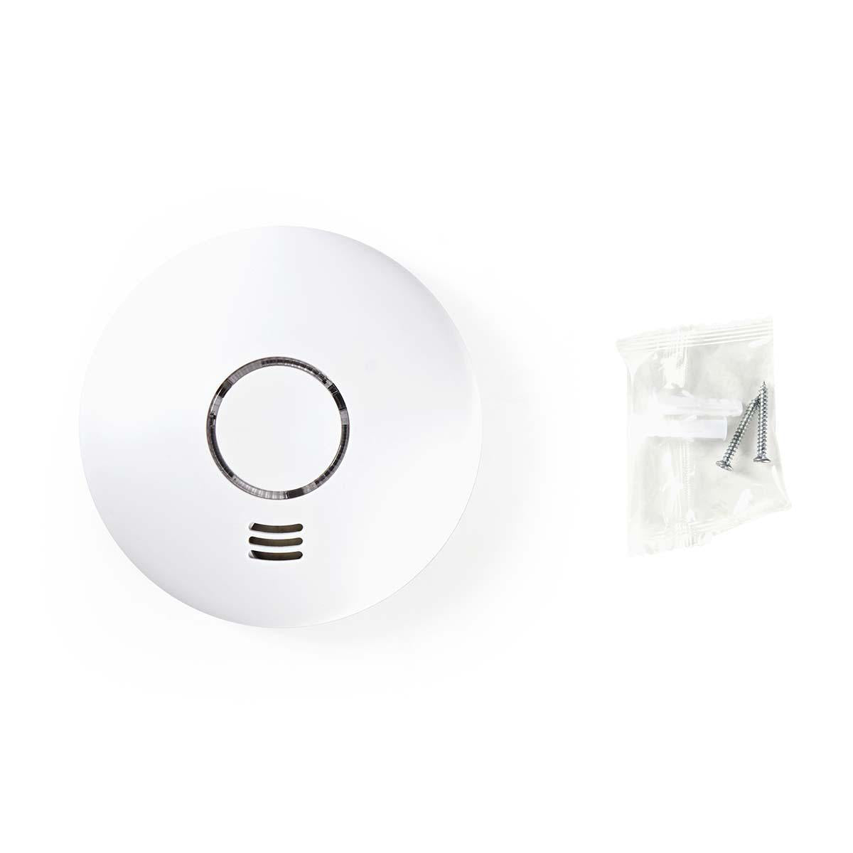 Smart Smoke Detector with Wi-Fi Connectivity - Wireless Home Safety Alarm for Fire Prevention & Remote Monitoring