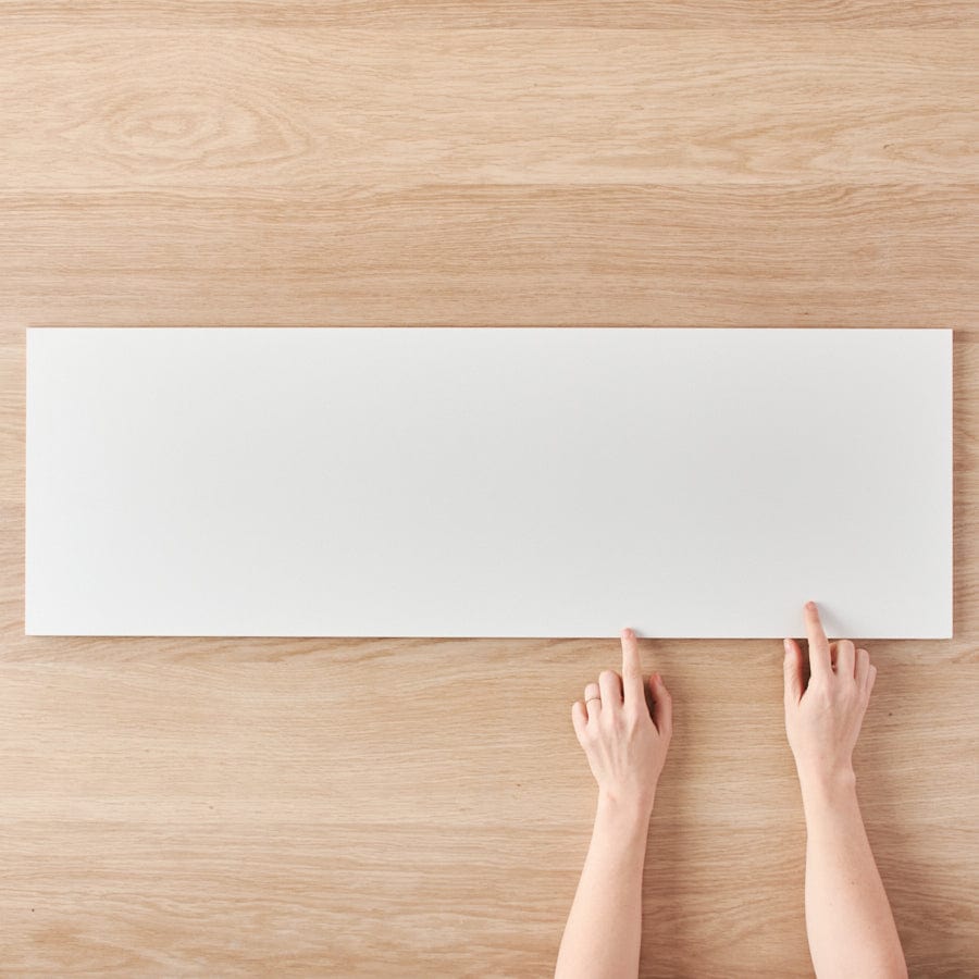 Premium Matte White Ceramic Tile - 12x12 Inch Glossy Finish for Kitchen Backsplash, Bathroom & Shower Walls - Waterproof & Easy to Clean Home Decor Tiles