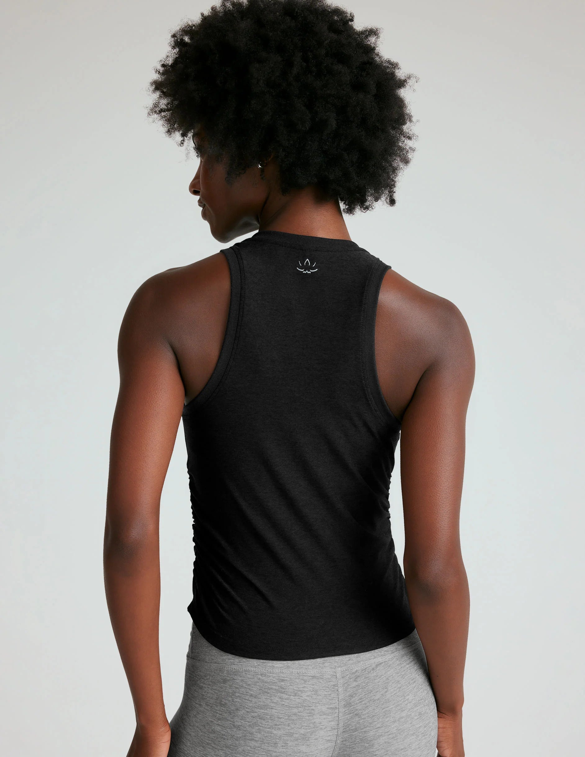 Beyond Yoga Featherweight Your Fit Shirred Tank - Ultra Soft Workout Top for Women | Yoga, Running & Gym Essentials | Perfect for Pilates & Lounge Wear