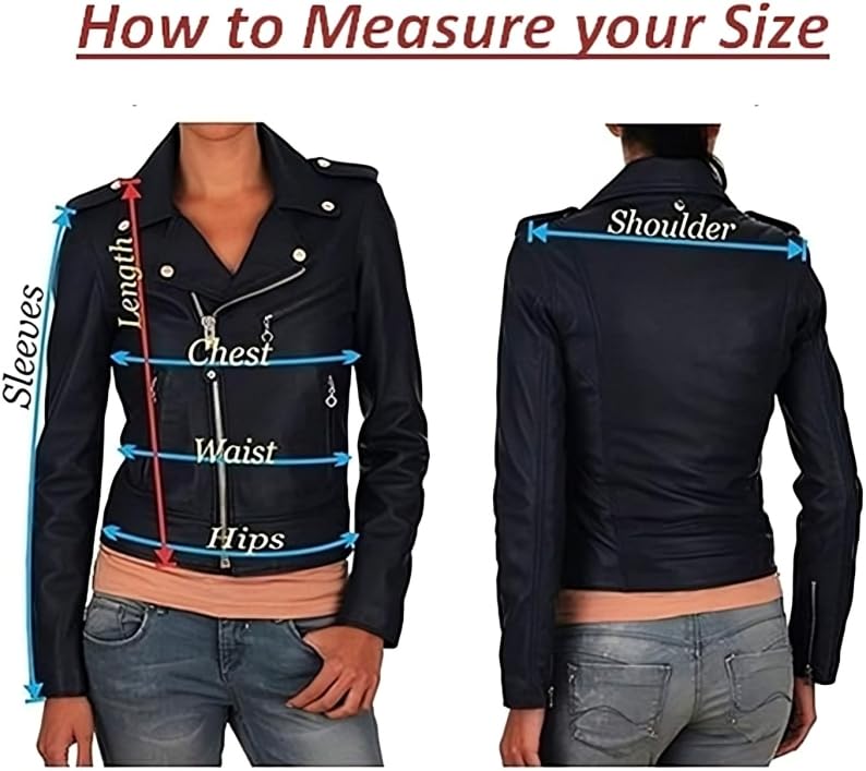 Women's Genuine Leather Jacket - Winter Motorcycle Bomber Biker Coat for Riding & Racing | Stylish Outerwear for Casual Wear, Night Out & Bike Events