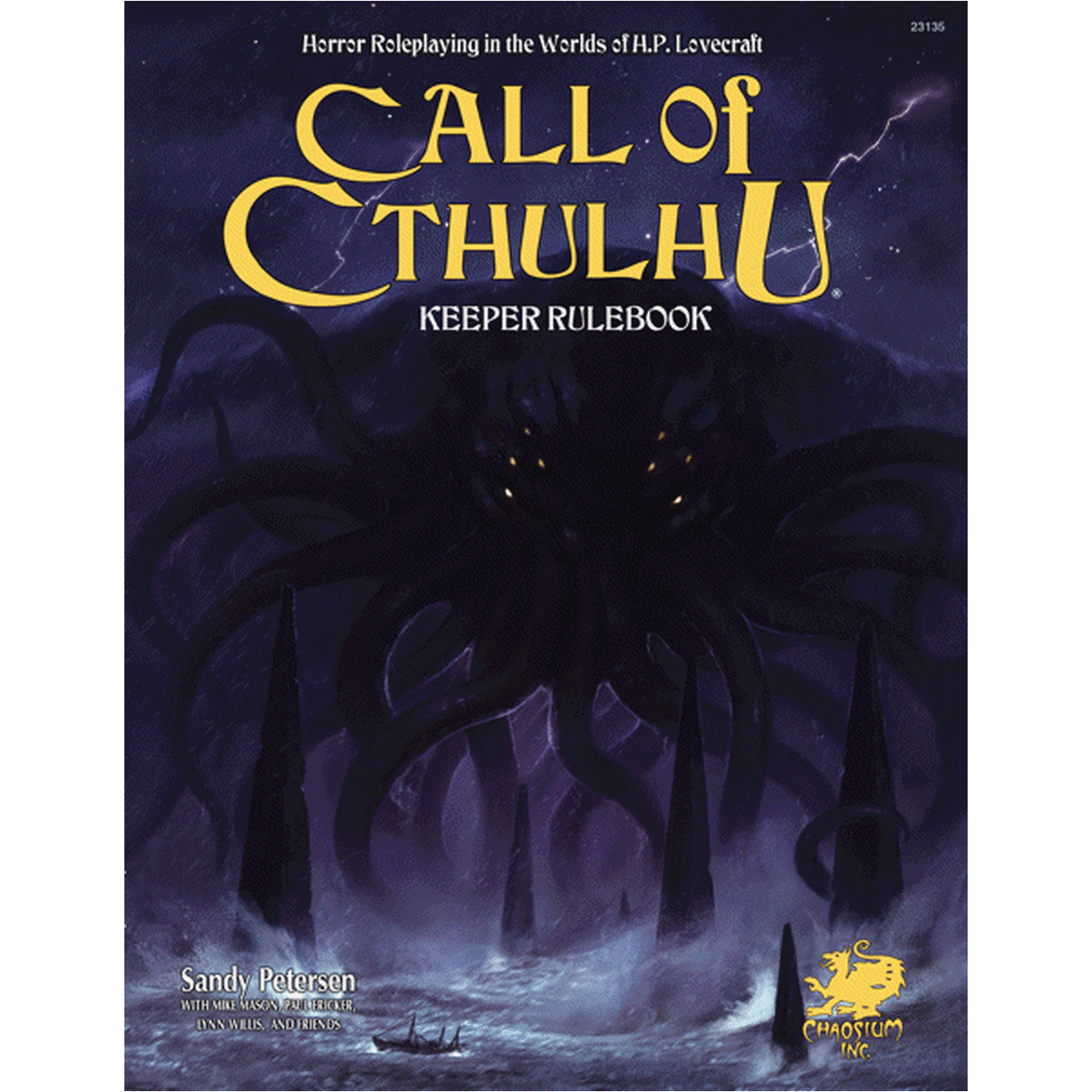 Call of Cthulhu: Keeper Rulebook Hardcover (7th Edition) - RPG Game Master Guide for Lovecraftian Horror Tabletop Adventures
