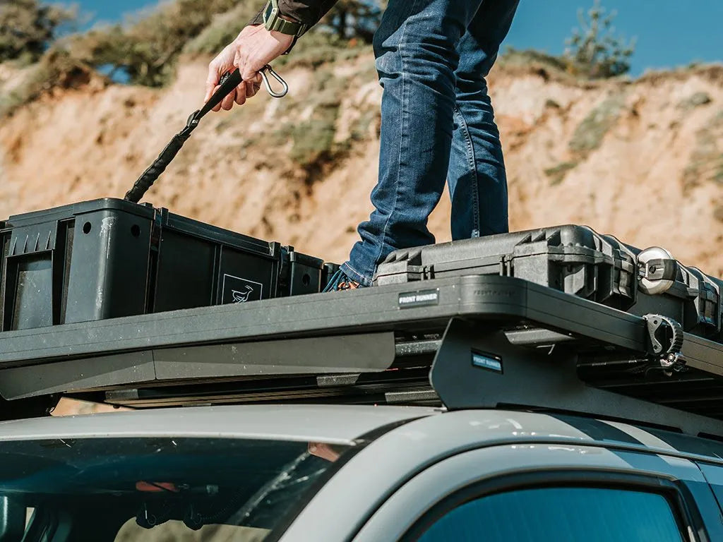 2005-2023 Toyota Tacoma Slimline II Roof Rack Kit by Front Runner Outfitters - Heavy Duty Aluminum Cargo Carrier for Camping, Off-Road & Outdoor Adventures