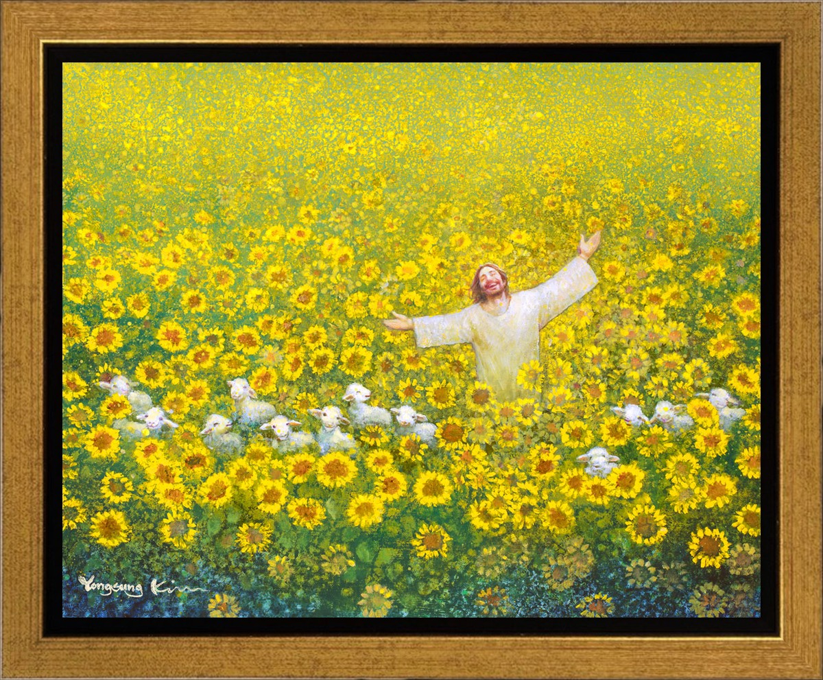 Be Glad and Rejoice Gallery Wrap Canvas Art - Inspirational Christian Wall Decor for Home, Office & Church - Perfect for Living Room, Bedroom & Gift Giving