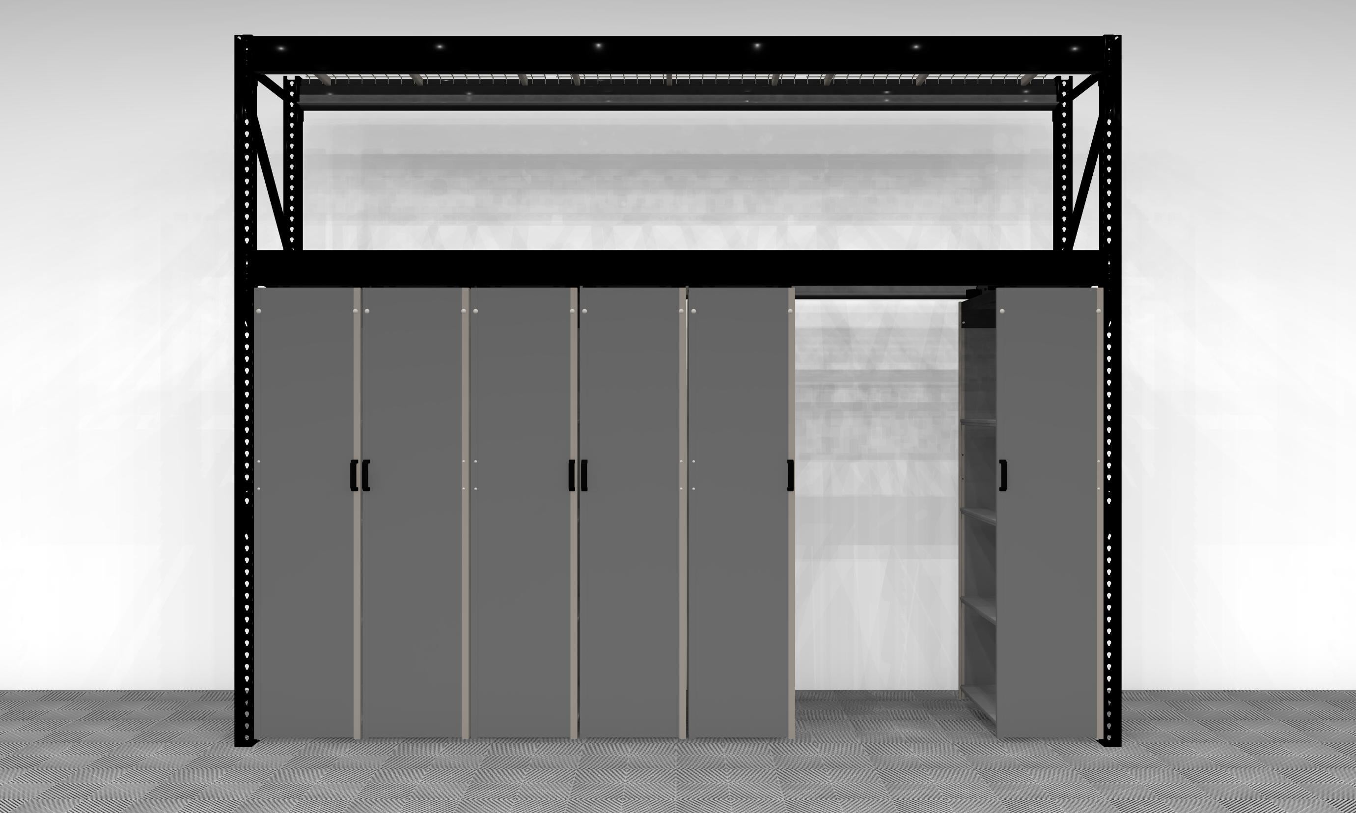 Levrack Heavy Duty Storage Shelving Units - Durable Metal Shelves for Garage, Warehouse & Home Organization