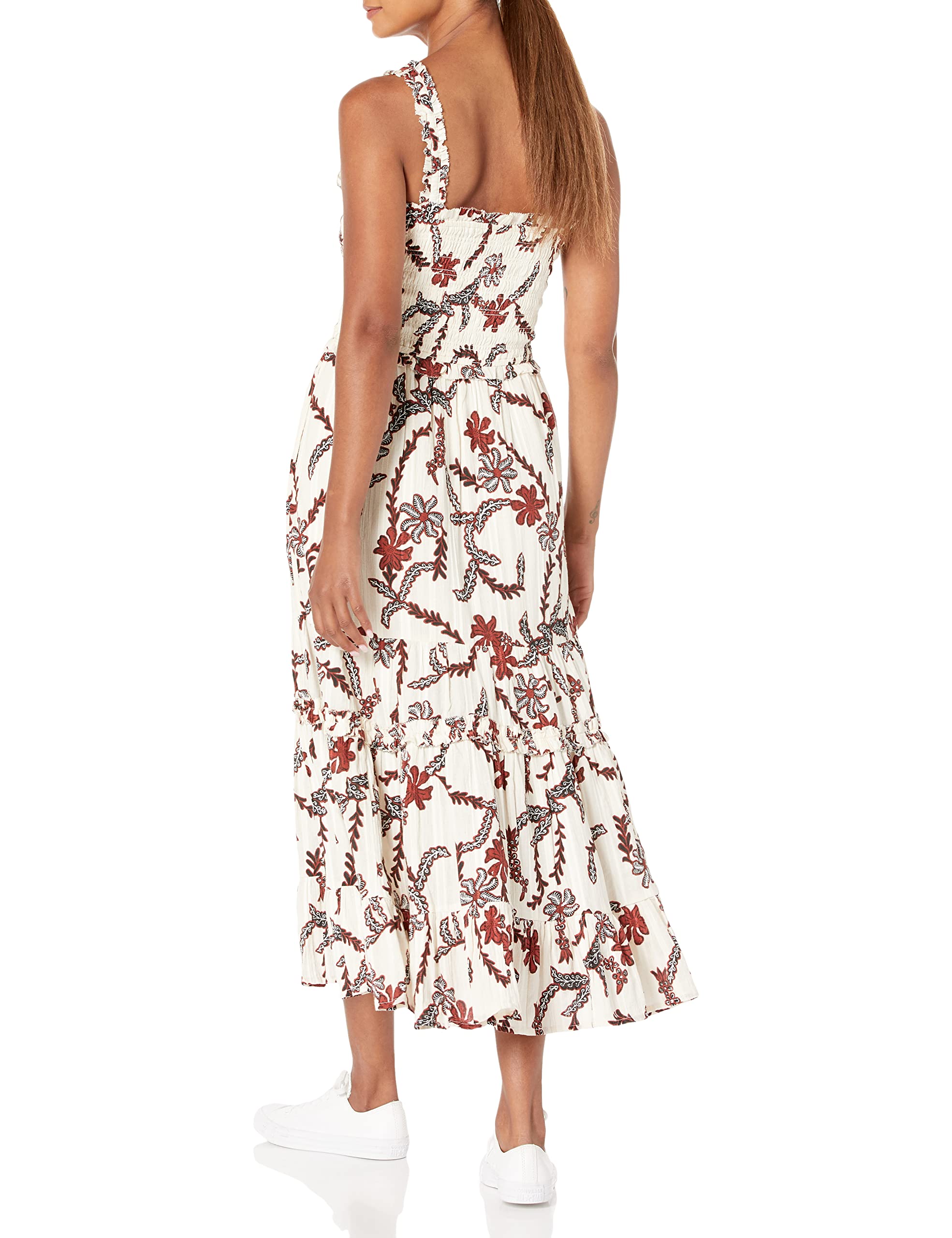 Joie Women's Jailene Dress - Stylish Floral Midi Dress for Casual Wear, Office & Date Night | Comfortable & Fashionable Summer Dress