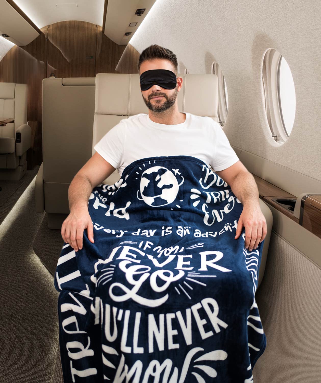The Journey of Comfort: A Tale of the EasyFluffy Travel Blanket