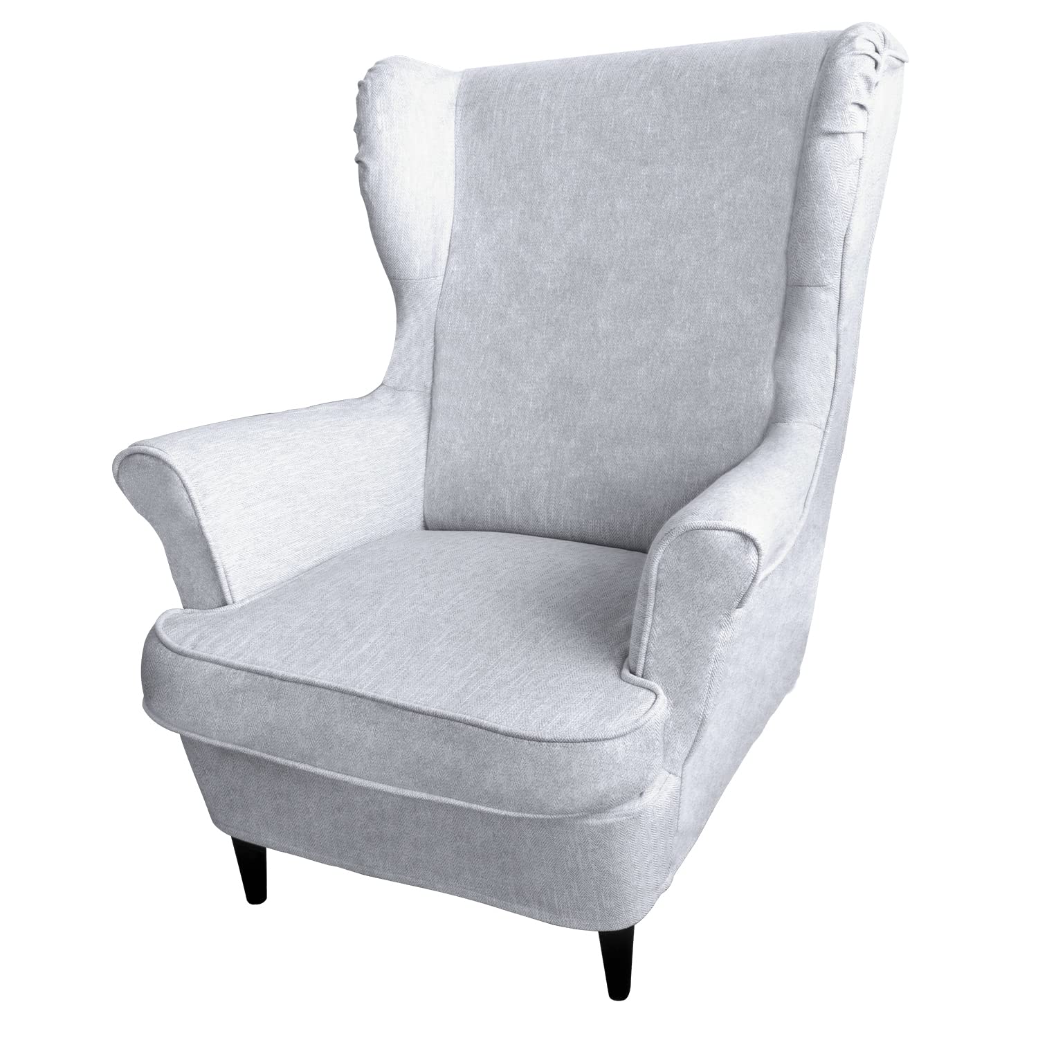 CRIUSJA IKEA Strandmon Armchair Cover - Stretchable Sofa Slipcover for Living Room, Recliner Chair Protector (8018-14) - Perfect for Home Decor & Furniture Protection