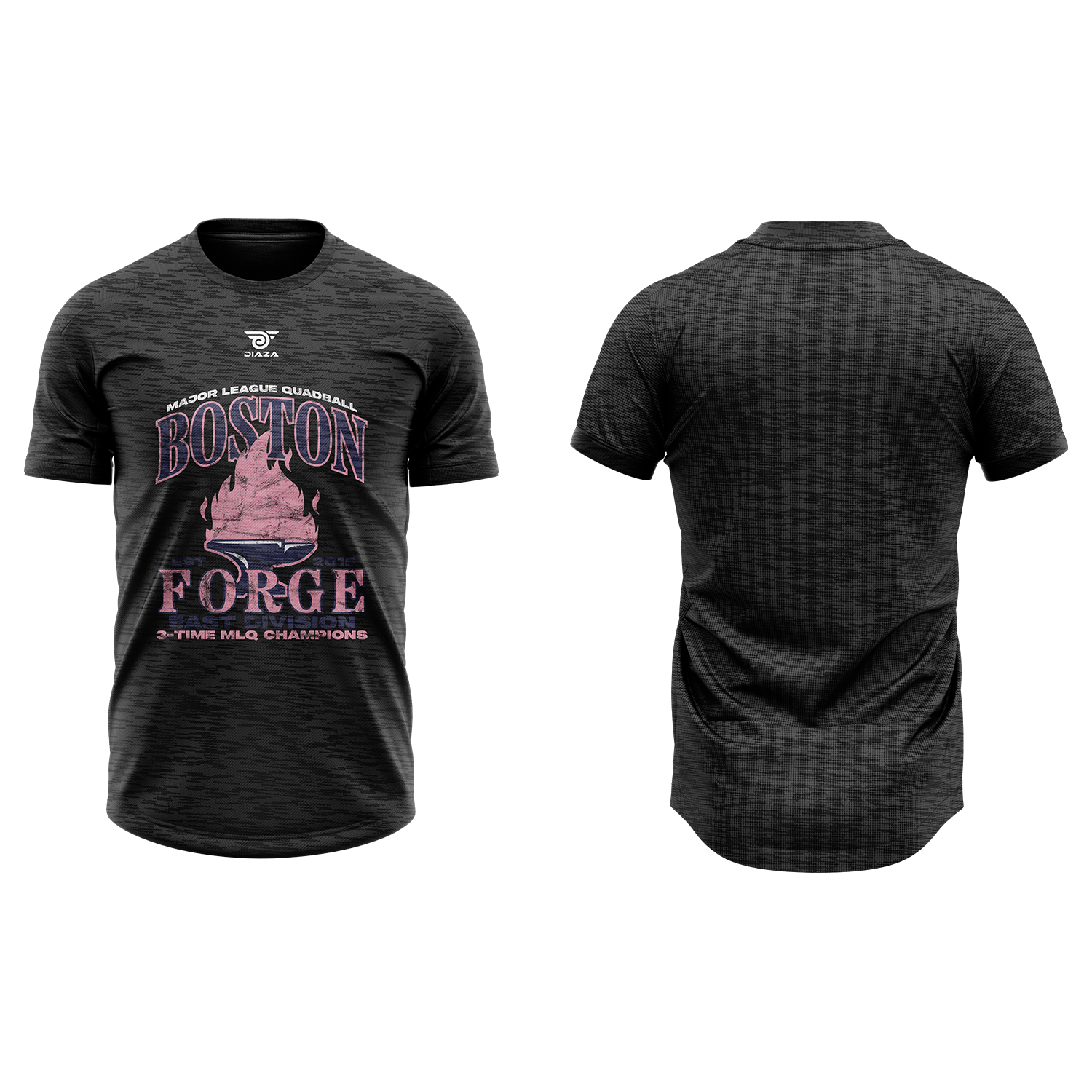 Boston Forge Vintage Jersey Black - Retro Baseball Shirt for Men & Women - Perfect for Game Day, Casual Wear & Sports Fan Outfits