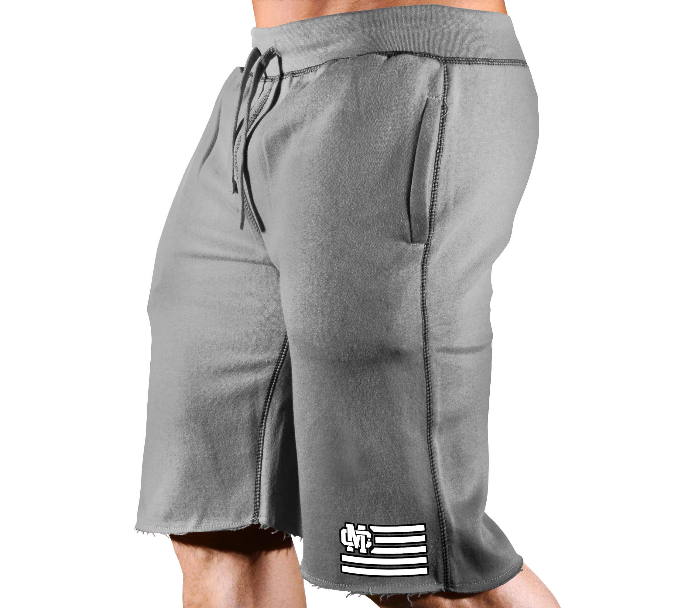 Men's Bodybuilding Gym Shorts - Quick Dry Workout Shorts for Weightlifting & Training - MC-CrestFlag Athletic Sweat Shorts for Gym, Running & CrossFit