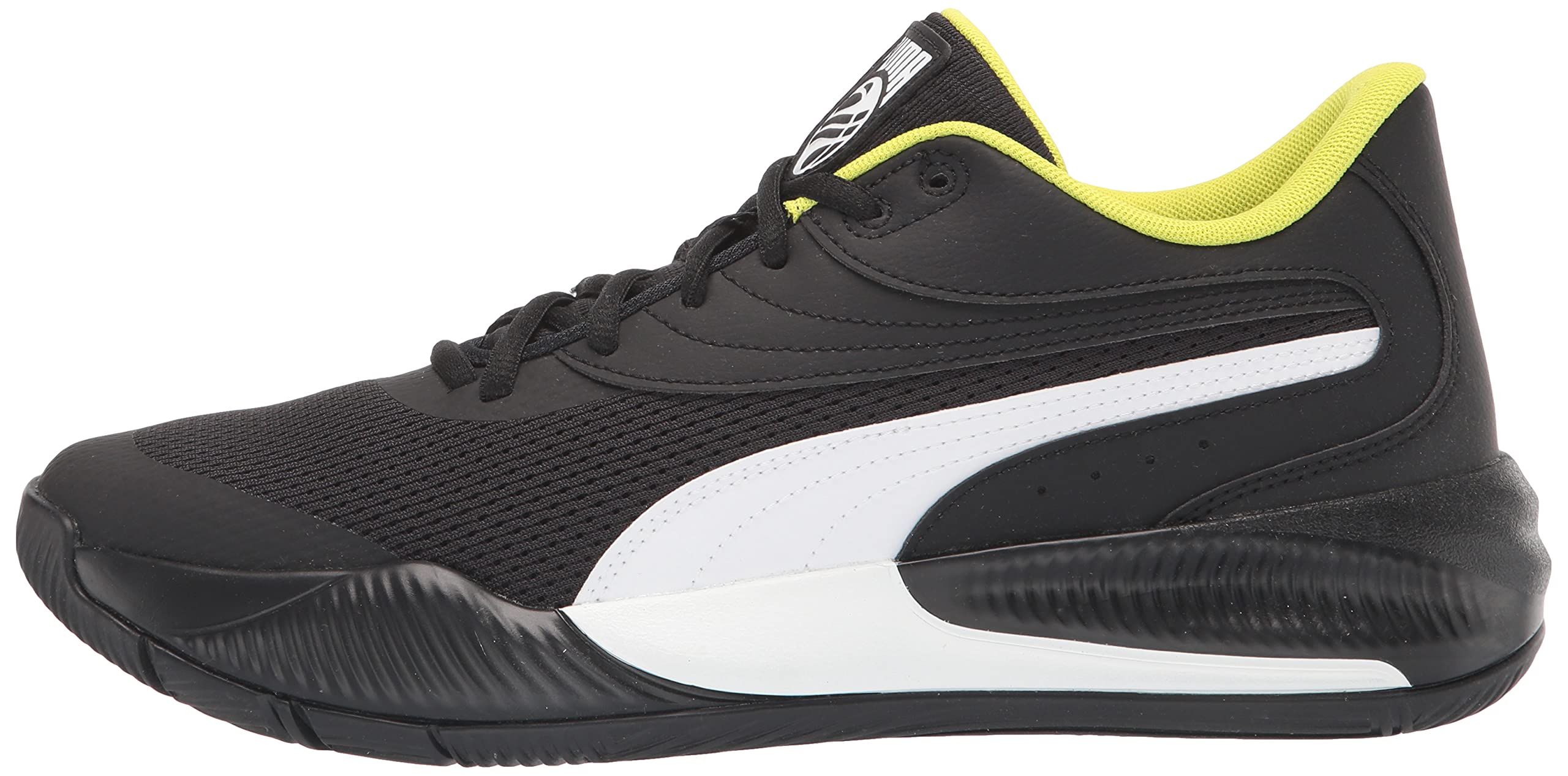 PUMA Triple Men's Basketball Shoes DM US - Black & White - High-Performance Sneakers for Basketball, Running & Casual Wear