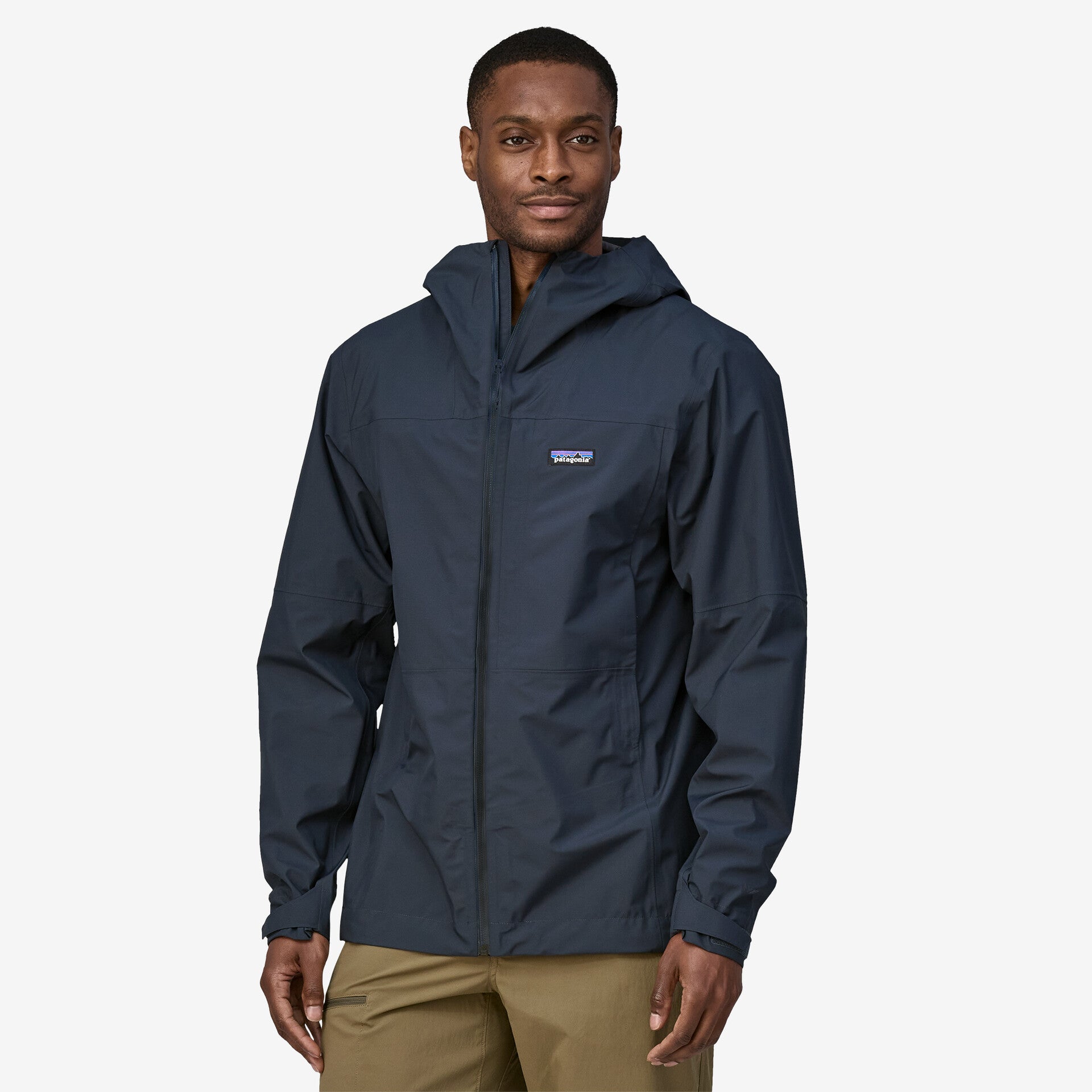 Boulder Fork Men's Waterproof Rain Jacket - Lightweight Windproof Outdoor Jacket for Hiking, Camping & Travel
