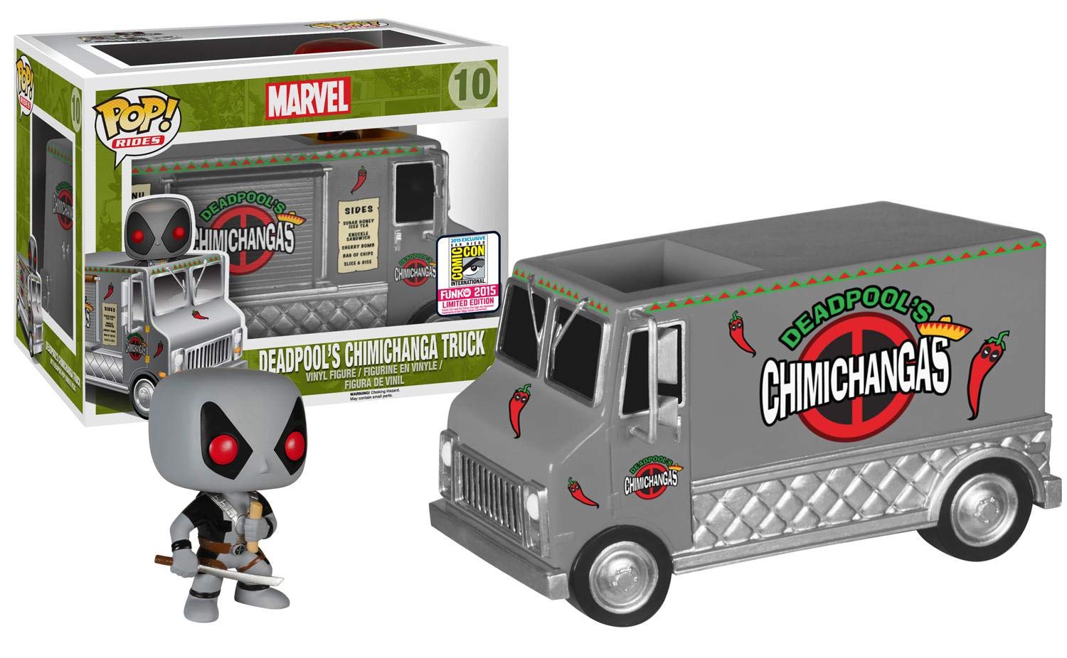 Funko POP SDCC Exclusive Deadpool's Chimichanga Truck - Limited Edition Collectible for Marvel Fans | Perfect for Display, Gifts & Comic Conventions