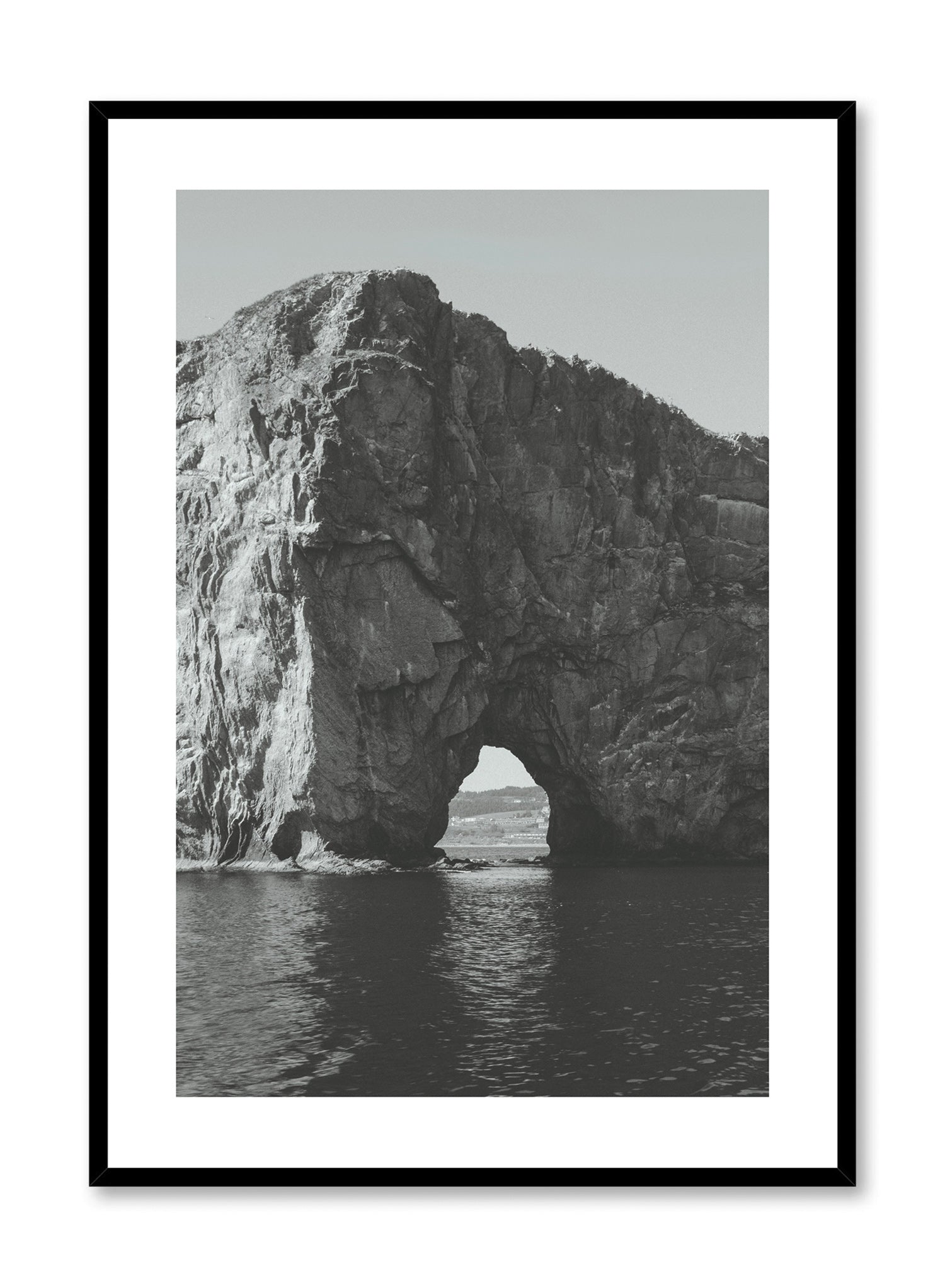 Percé Rock Poster - Stunning Coastal Landscape Wall Art for Home & Office Decor | Perfect for Living Room, Bedroom, or Gift