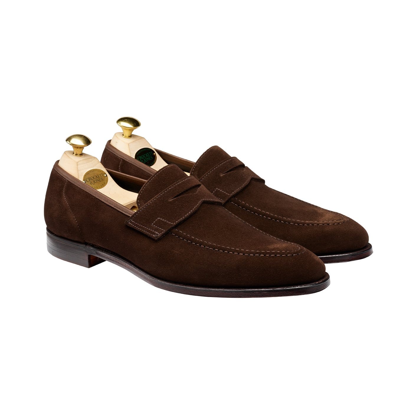 Premium Teign Dark Brown Suede Leather Shoes - Comfortable & Stylish Men's Loafers for Casual Wear, Office & Outdoor Activities