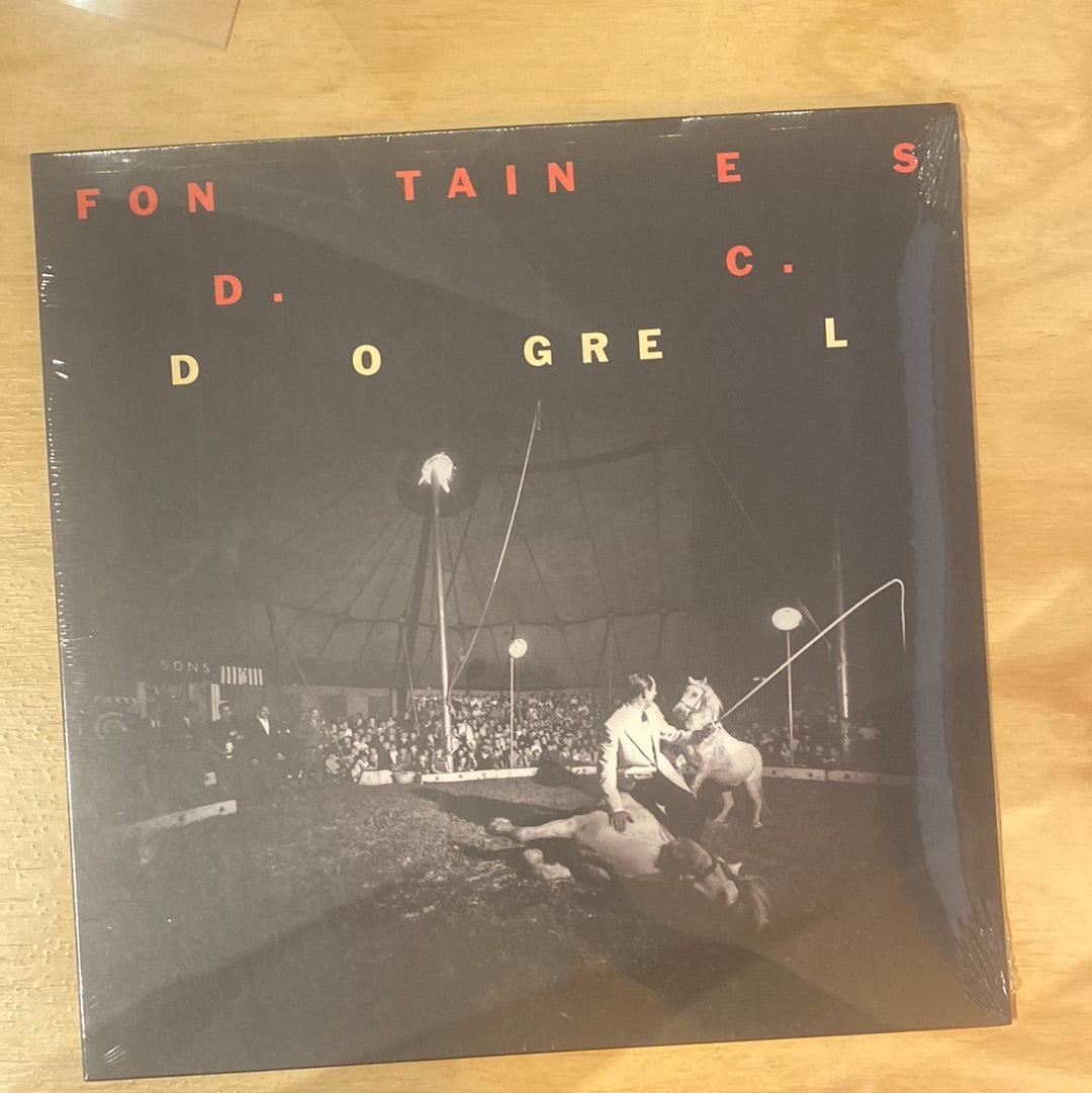 Fontaines D.C. - Dogrel Vinyl LP Record | Indie Rock Music Album | Perfect for Vinyl Collectors & Music Enthusiasts