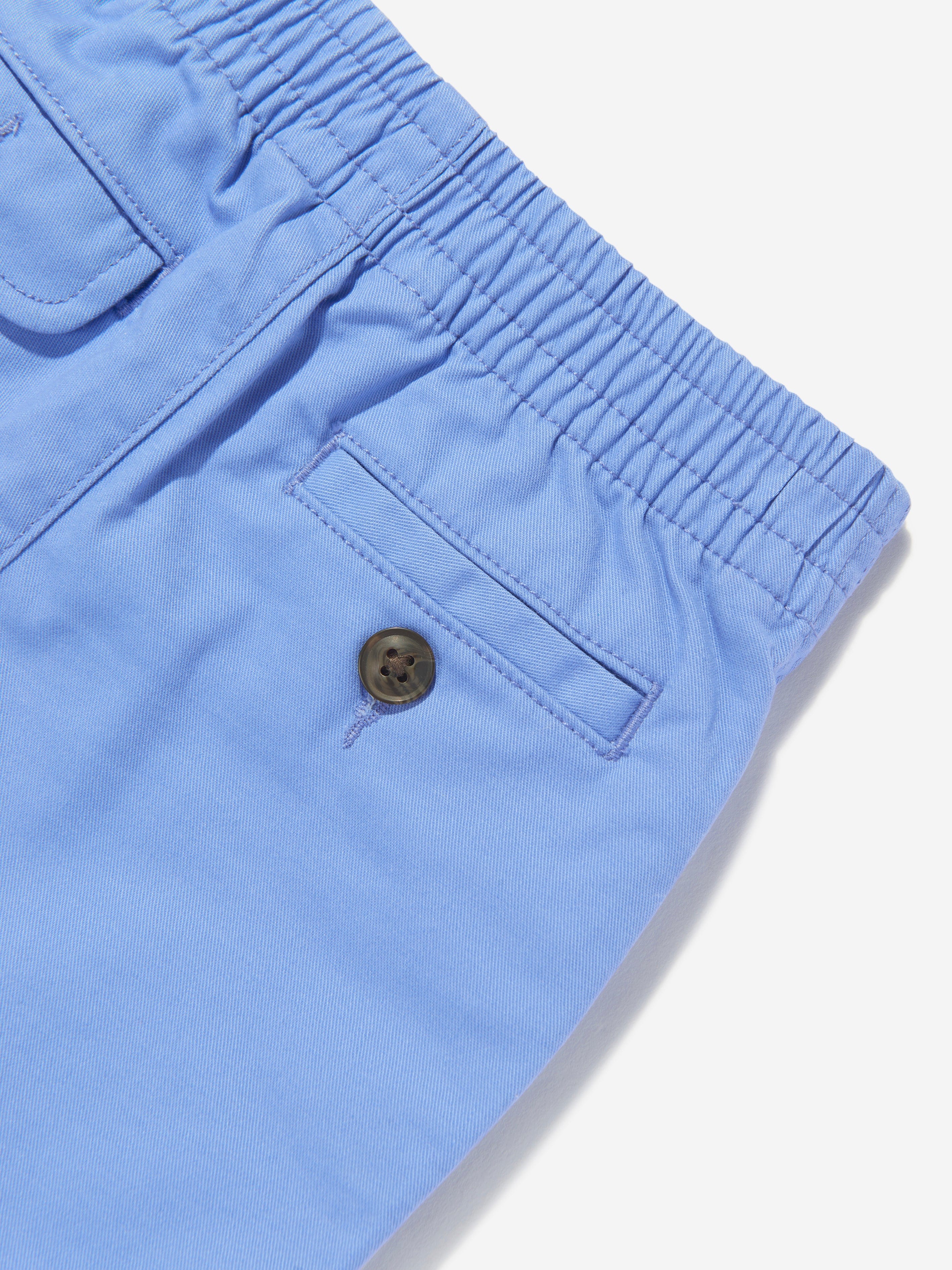 Baby Boys Prepster Shorts - Classic Blue Cotton Shorts for Toddlers | Perfect for Playtime, Daycare & Summer Outfits