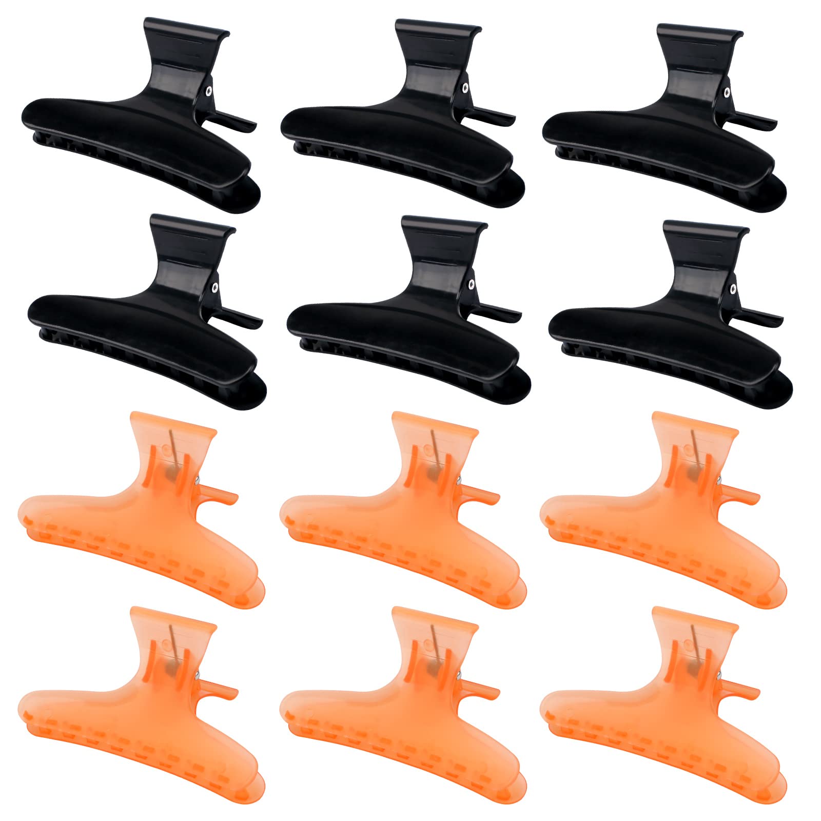 Professional Salon Hair Clips & Butterfly Hair Claws for Styling, Sectioning, Cutting, Coloring - Hair Accessories for Women, Girls, Men - Perfect for Salon, Home Haircuts, DIY Styling & Hair Coloring