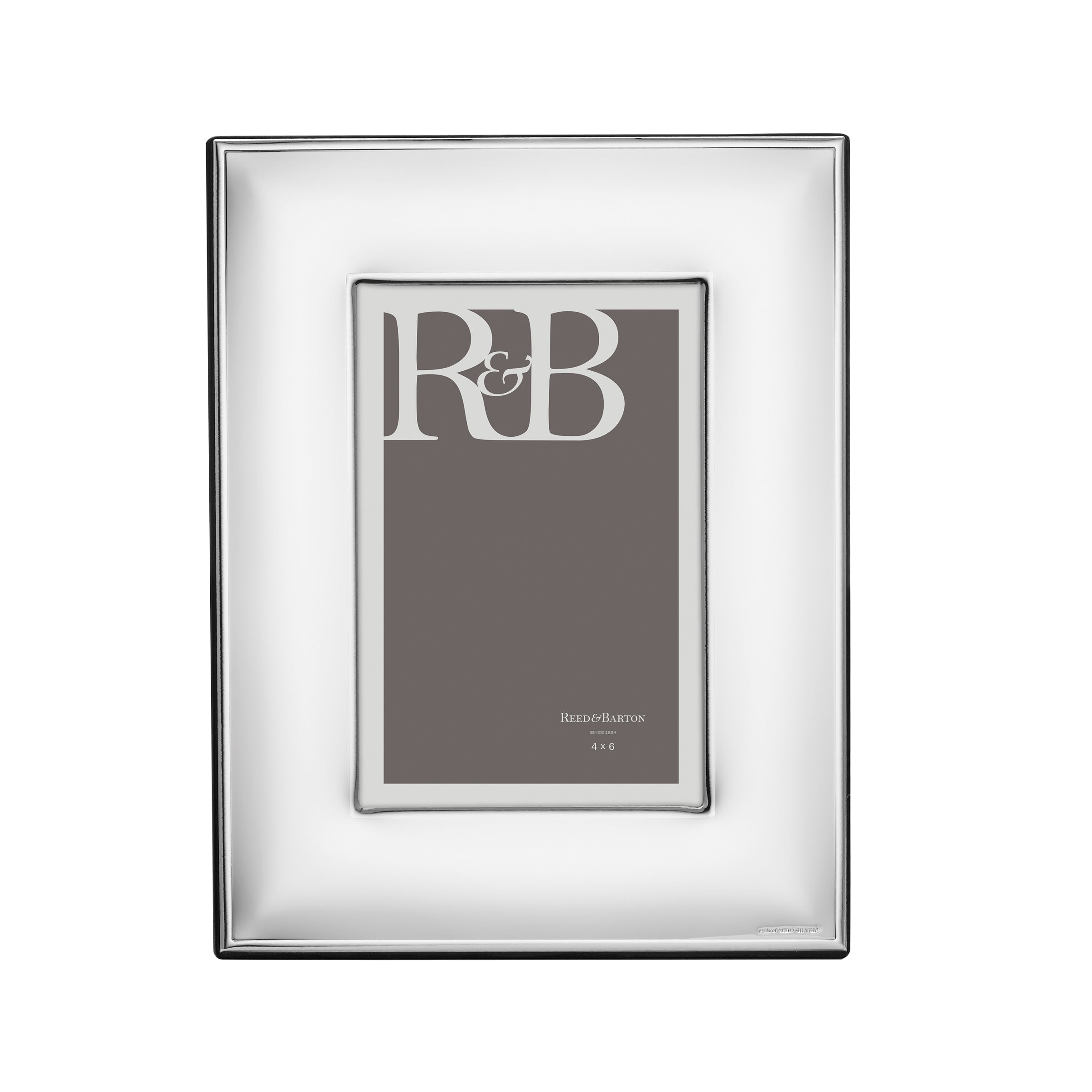 Rowan 4x6 Picture Frame - Elegant Wooden Photo Frame for Wall or Tabletop Display - Perfect for Home Decor, Wedding Photos, and Office Art