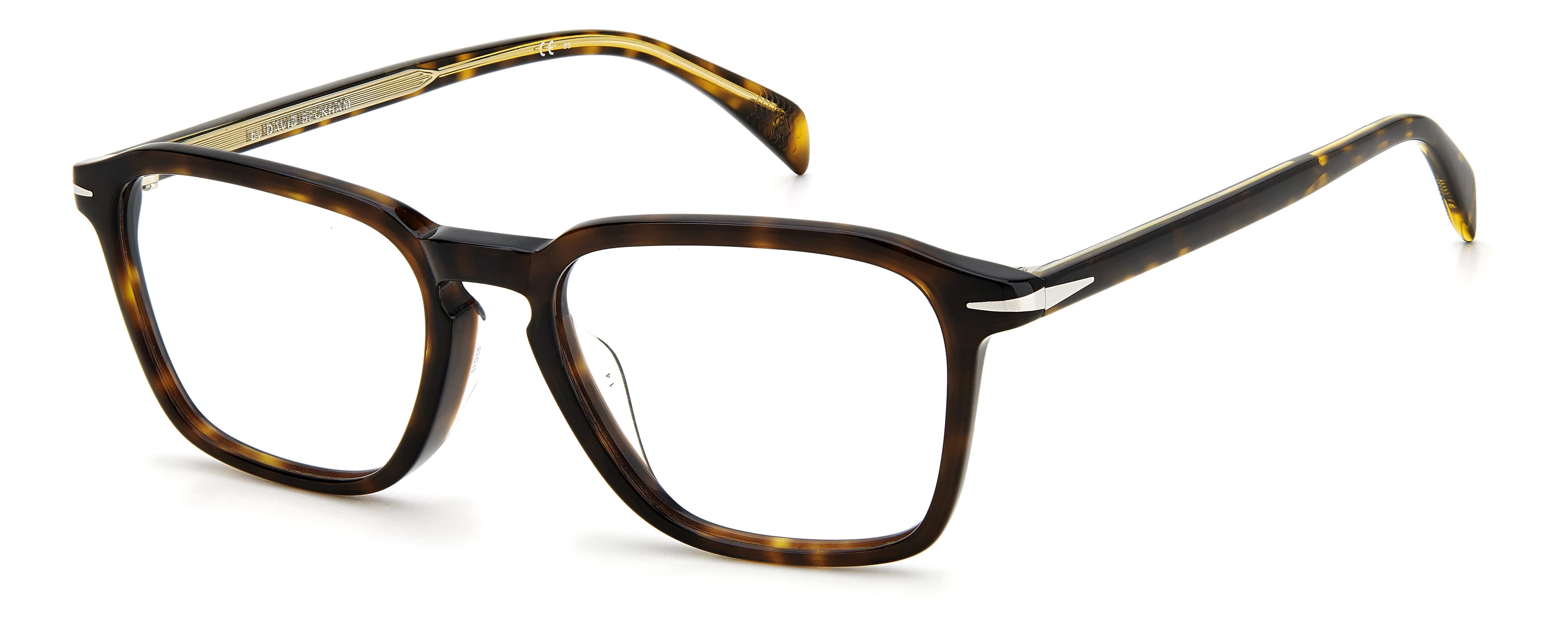 DAVID BECKHAM DB 1089/F 86 5318 Stylish Eyeglass Frames for Men & Women - Perfect for Reading, Driving & Fashion Accessories