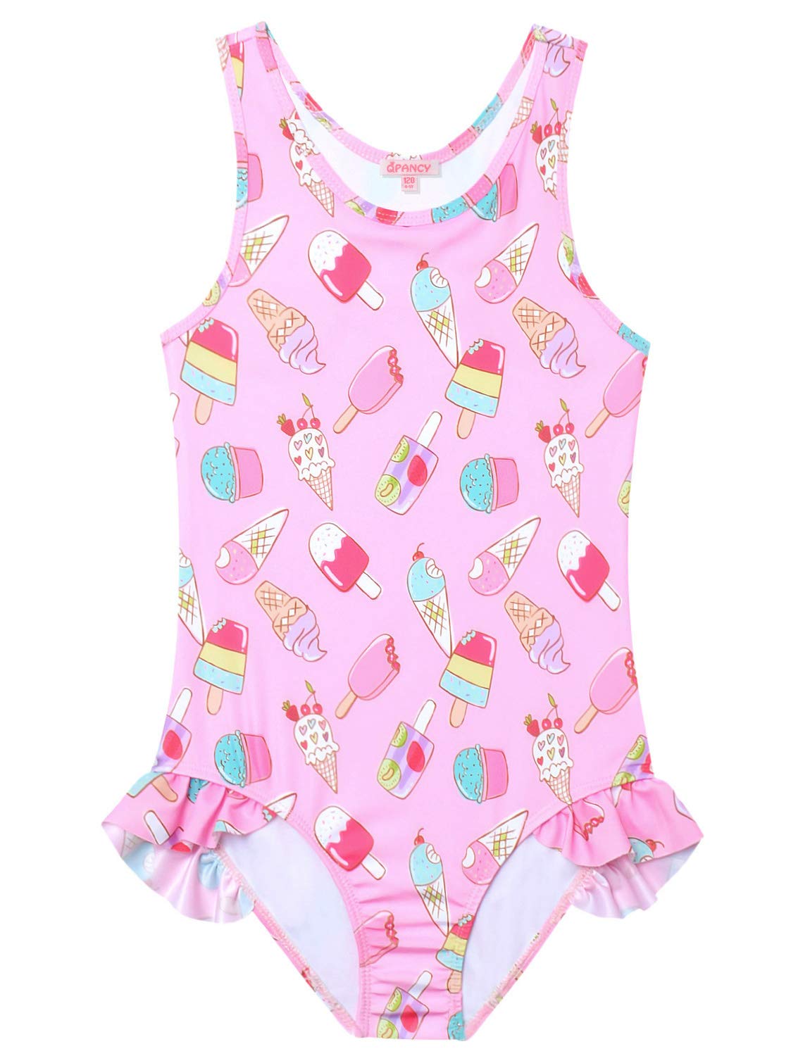 **QPANCY Girls Unicorn One Piece Swimsuits - Toddler Kids Bathing Suits for Beach, Pool & Summer Fun**