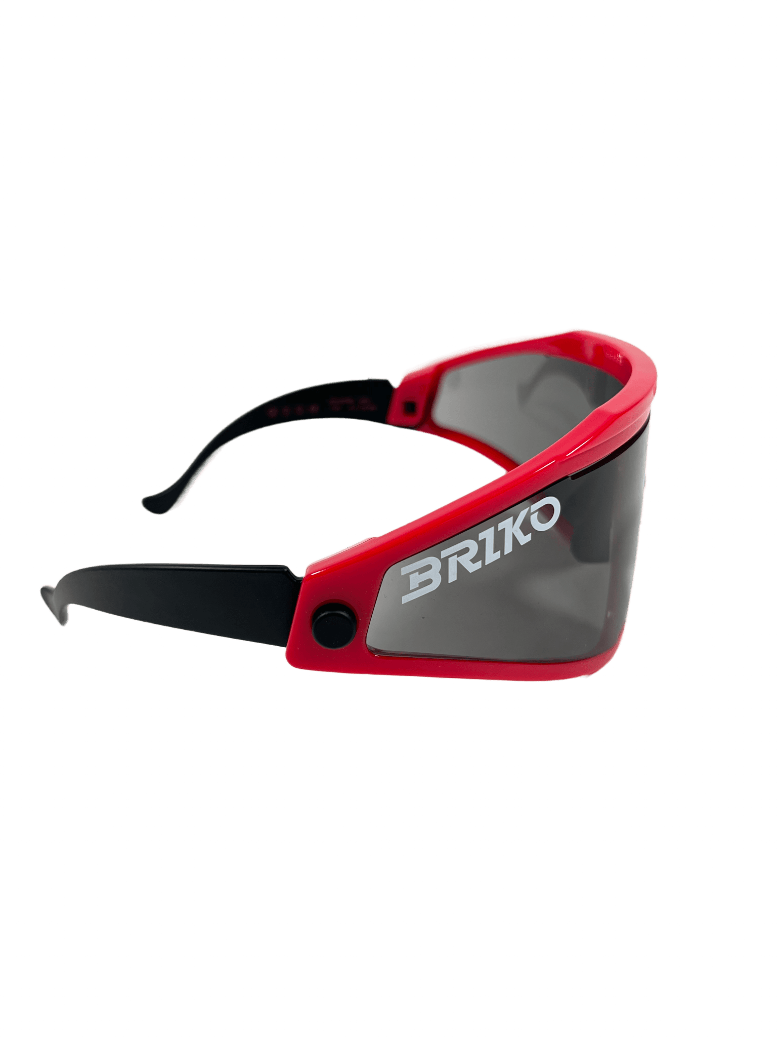 Retrosuperfuture Detector Red Shiraz Sunglasses - UV Protection, Polarized, Fashionable for Men & Women - Perfect for Beach, Driving, and Outdoor Activities