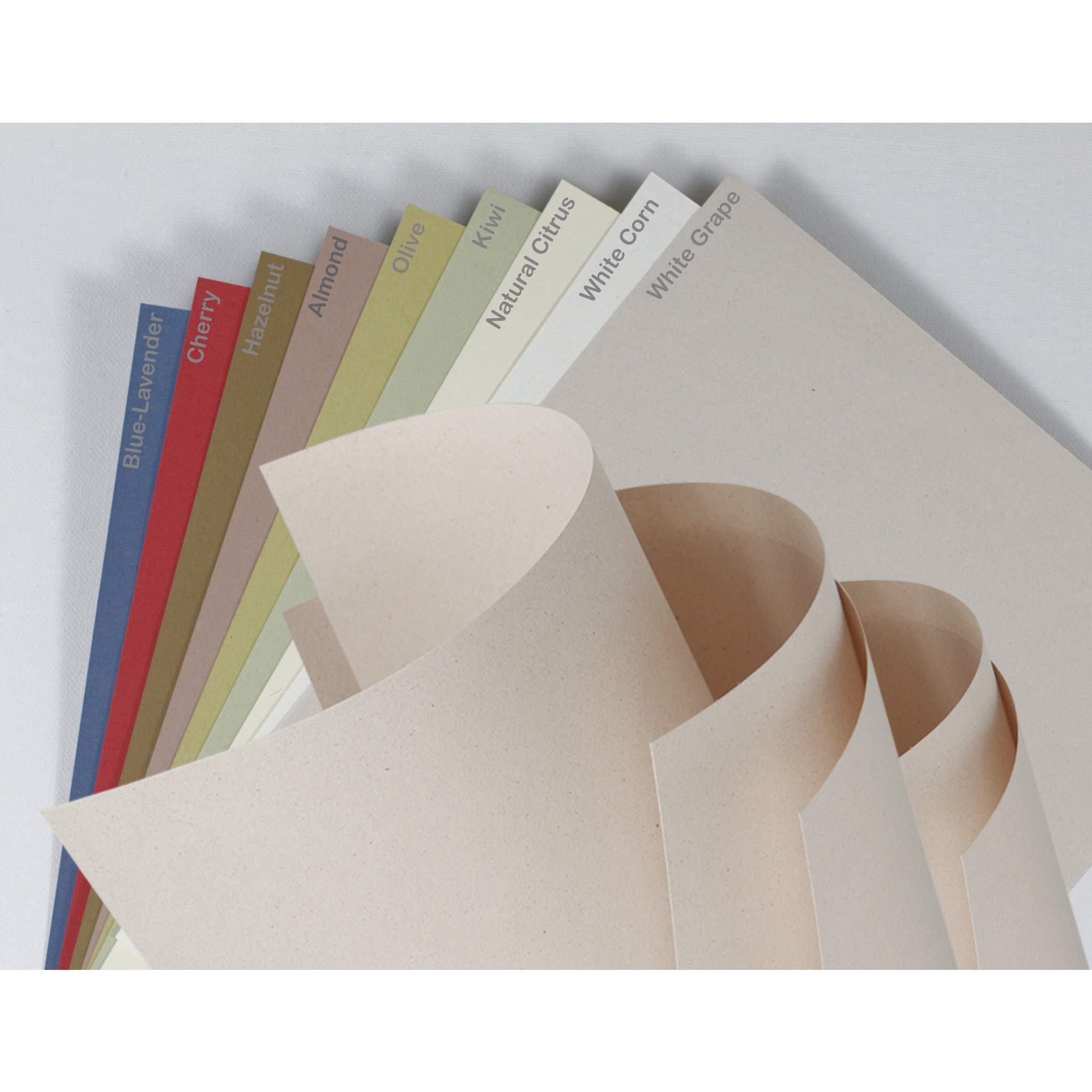 Premium Crush Almond 12x18 Inch 81lb Text (120gsm) Cardstock Paper - 300 Sheets Pack for Scrapbooking, Card Making & DIY Crafts